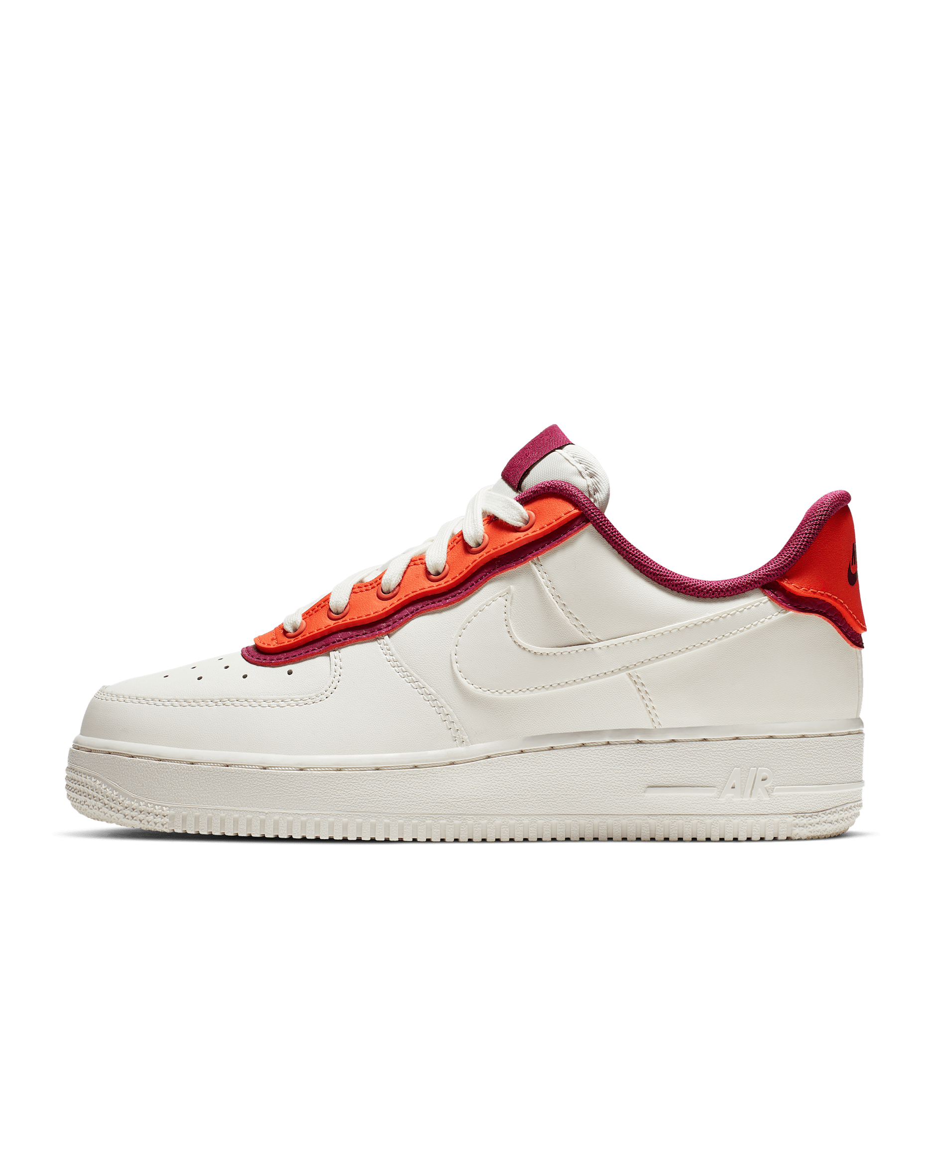 Nike Air Force 1 '07 SE Women's Shoes - Sail/Team Orange/True Berry/Sail