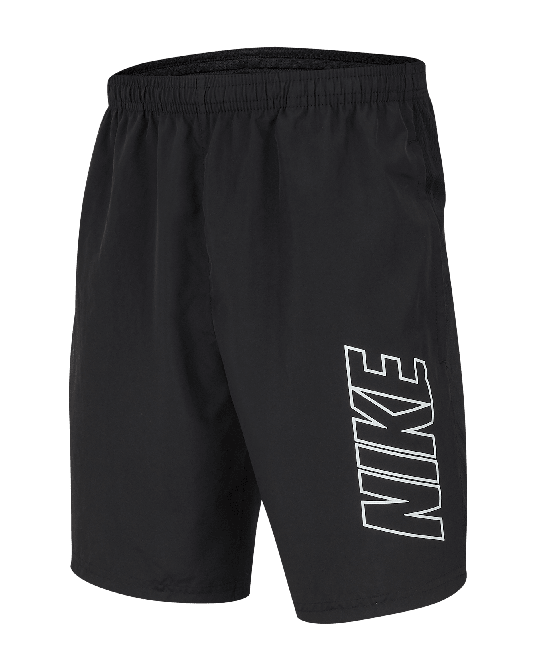 Nike Dri-FIT Academy 大童足球短褲 - 黑色/黑色/白色