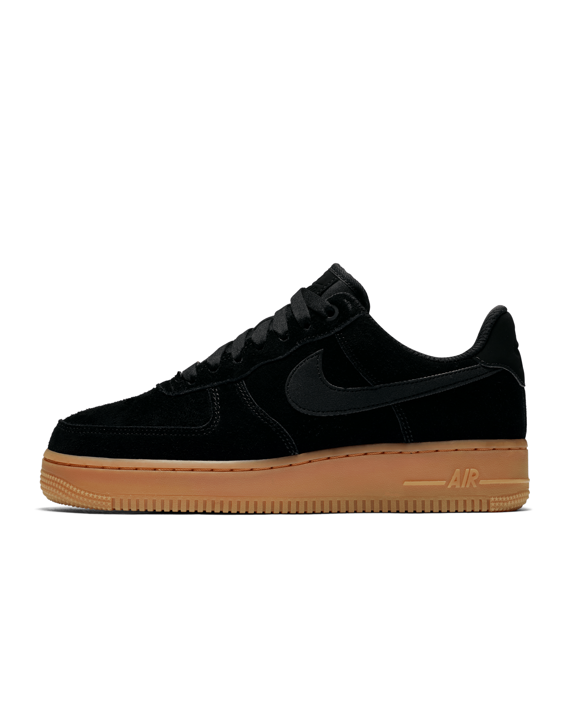 Nike Air Force 1 '07 SE Women's Shoes - Black/Gum Medium Brown/Ivory/Black