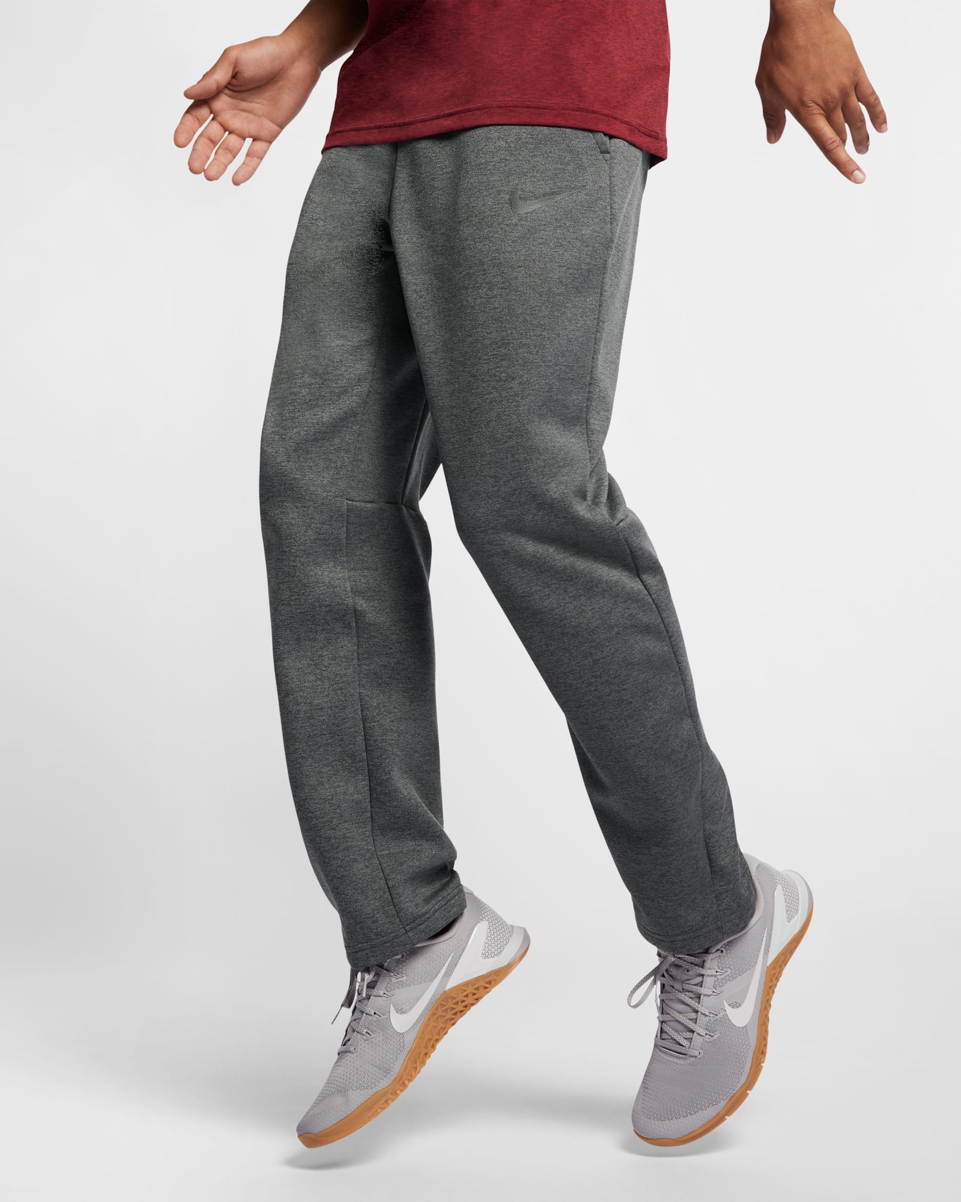 Nike Therma Men's Training Pants - Charcoal Heather/Black
