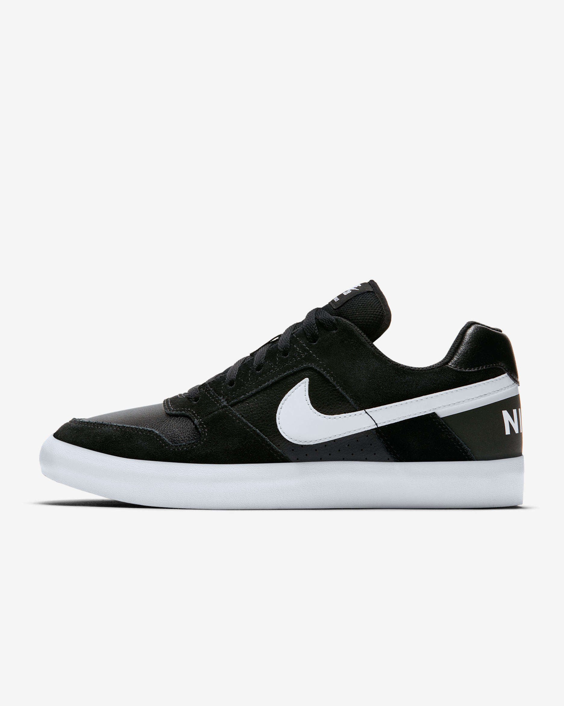 Nike SB Delta Force Vulc Men's Skate Shoes - Black/Anthracite/White/White