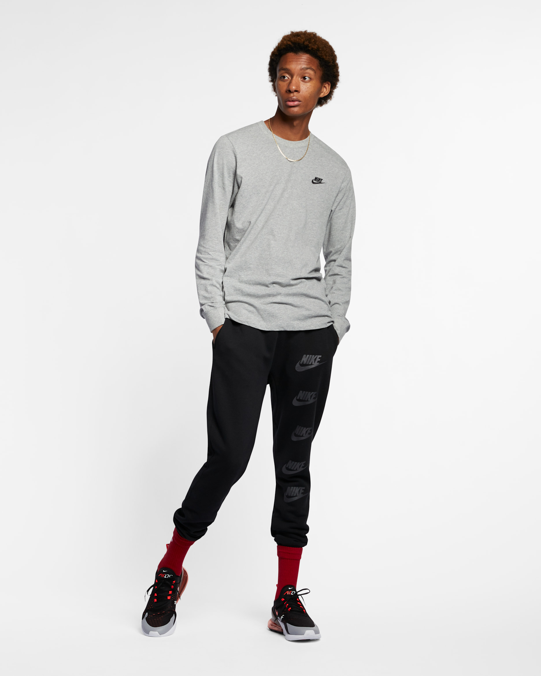 Nike Sportswear Club Men's Long-Sleeve T-Shirt