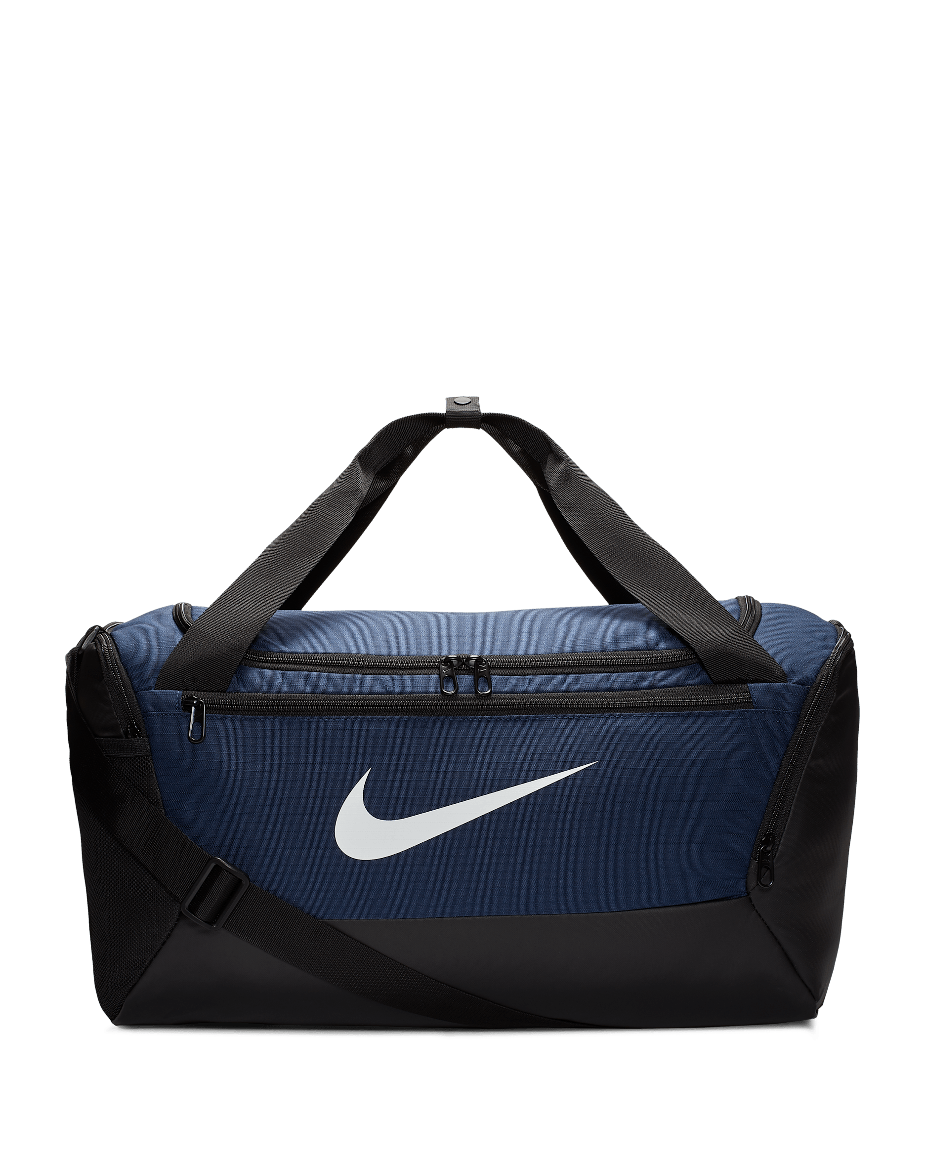 Nike Brasilia Training Duffel Bag (Small) - Midnight Navy/Black/White