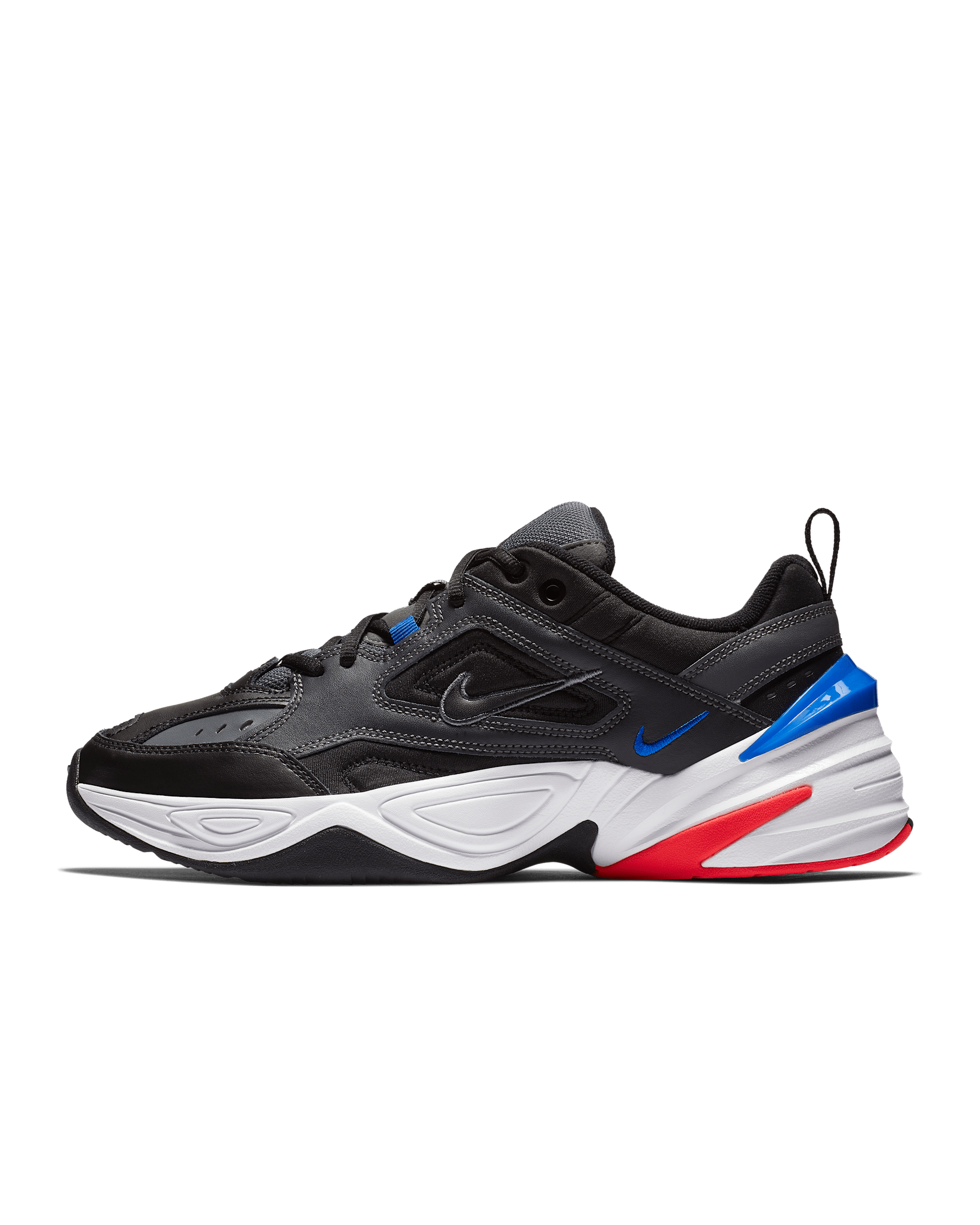 Nike M2K Tekno férficipő - Dark Grey/Baroque Brown/Racer Blue/Fekete