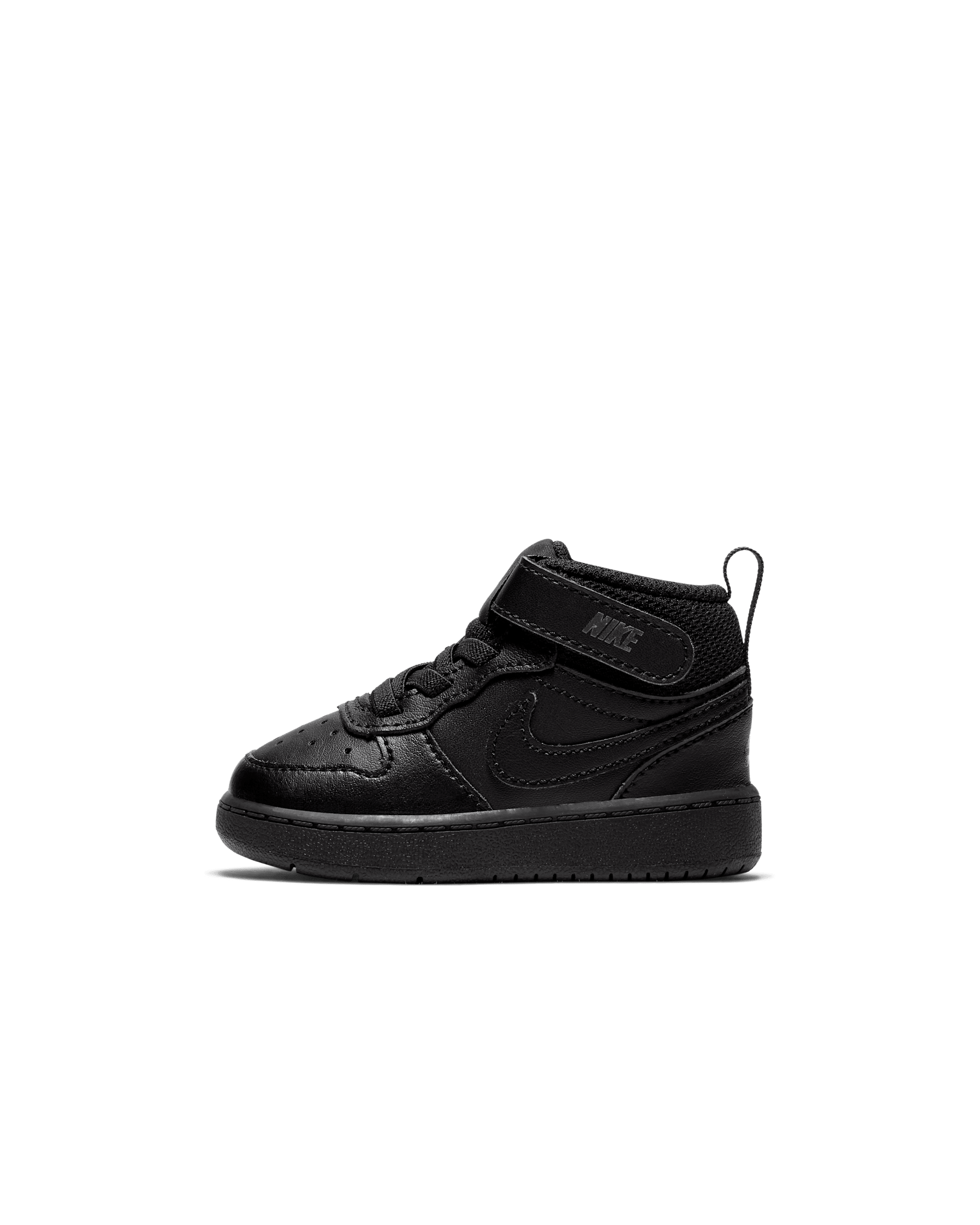 Nike Court Borough Mid 2 Baby/Toddler Shoes - Black/Black/Black