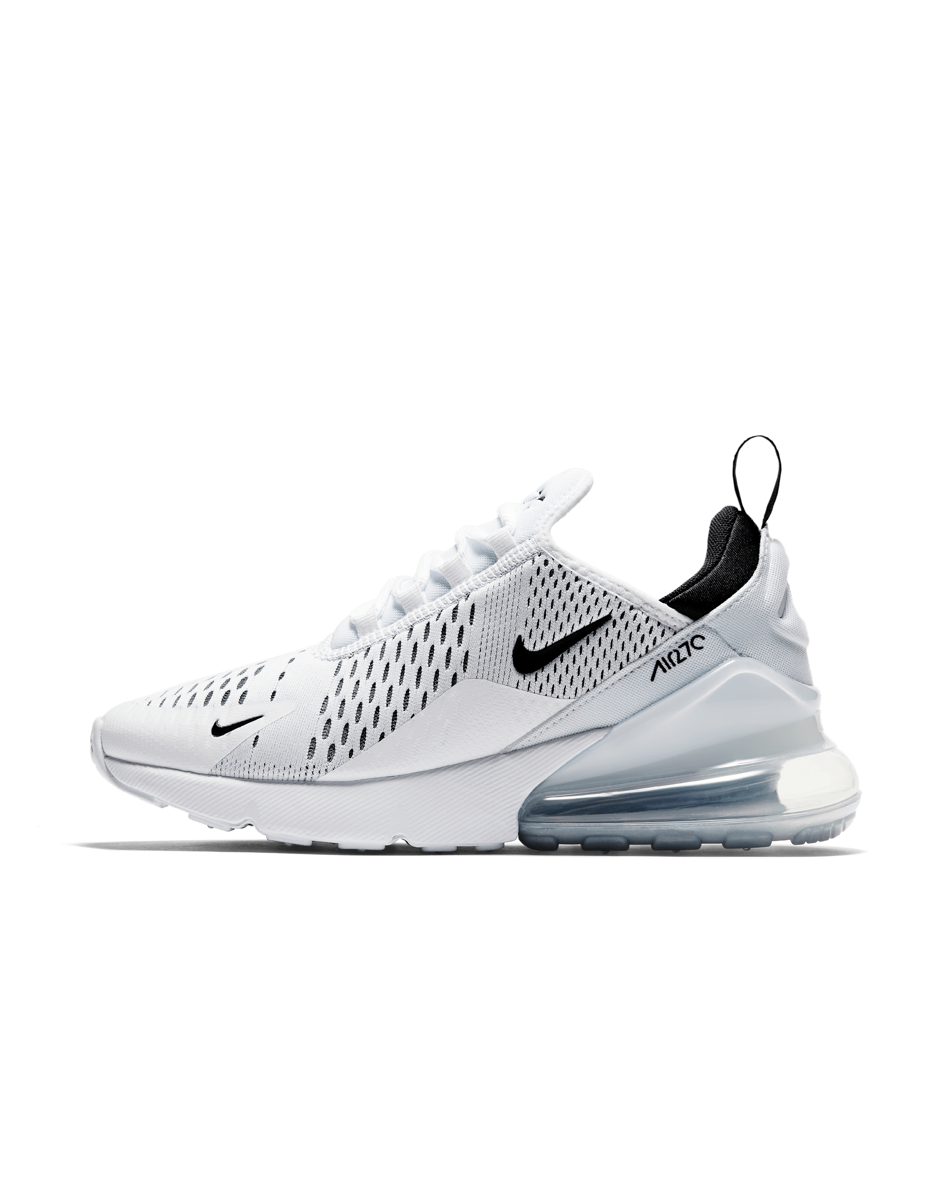 Nike Air Max 270 Women's Shoes - White/White/Black