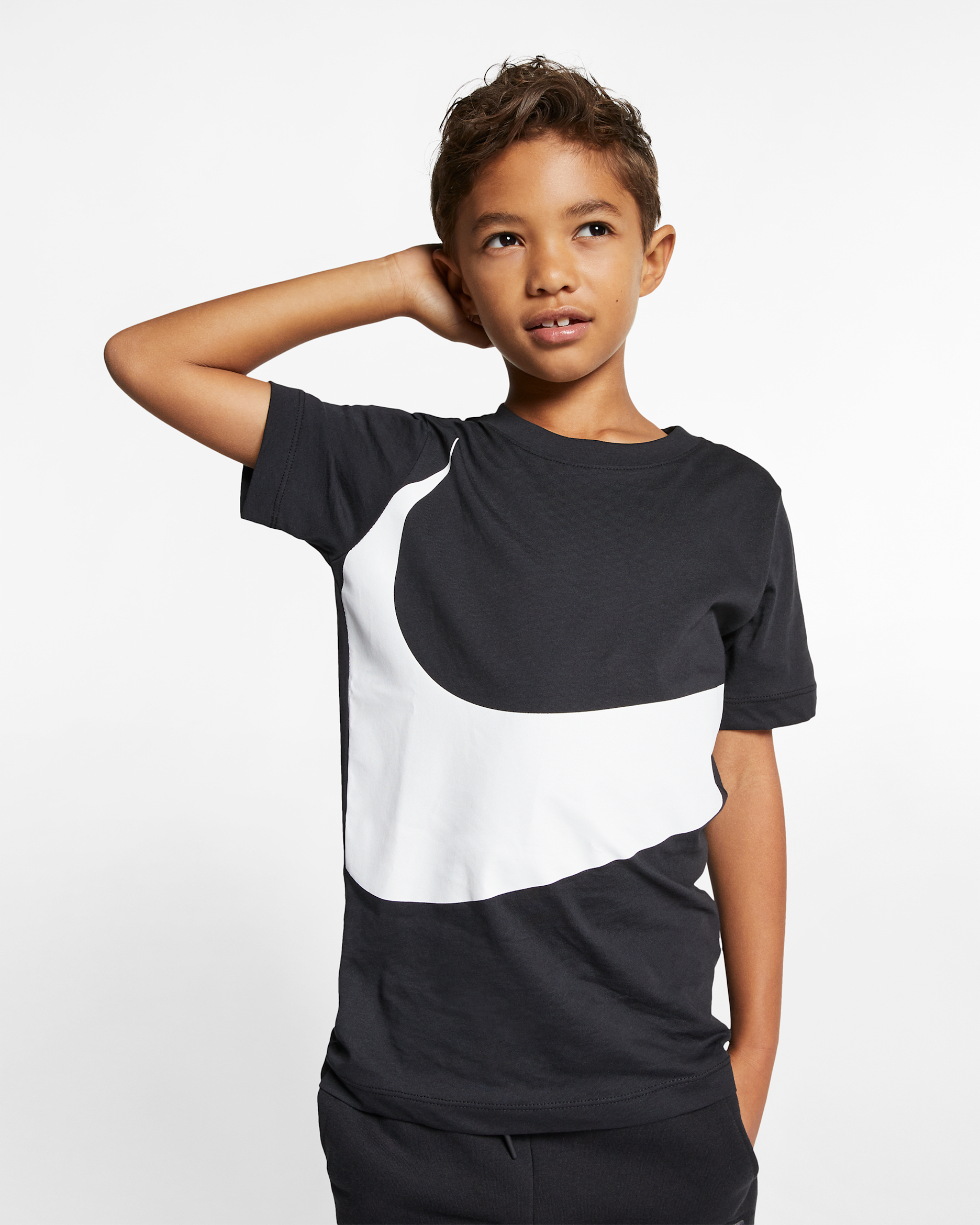 Nike Sportswear Older Kids' (Boys') T-Shirt - Black