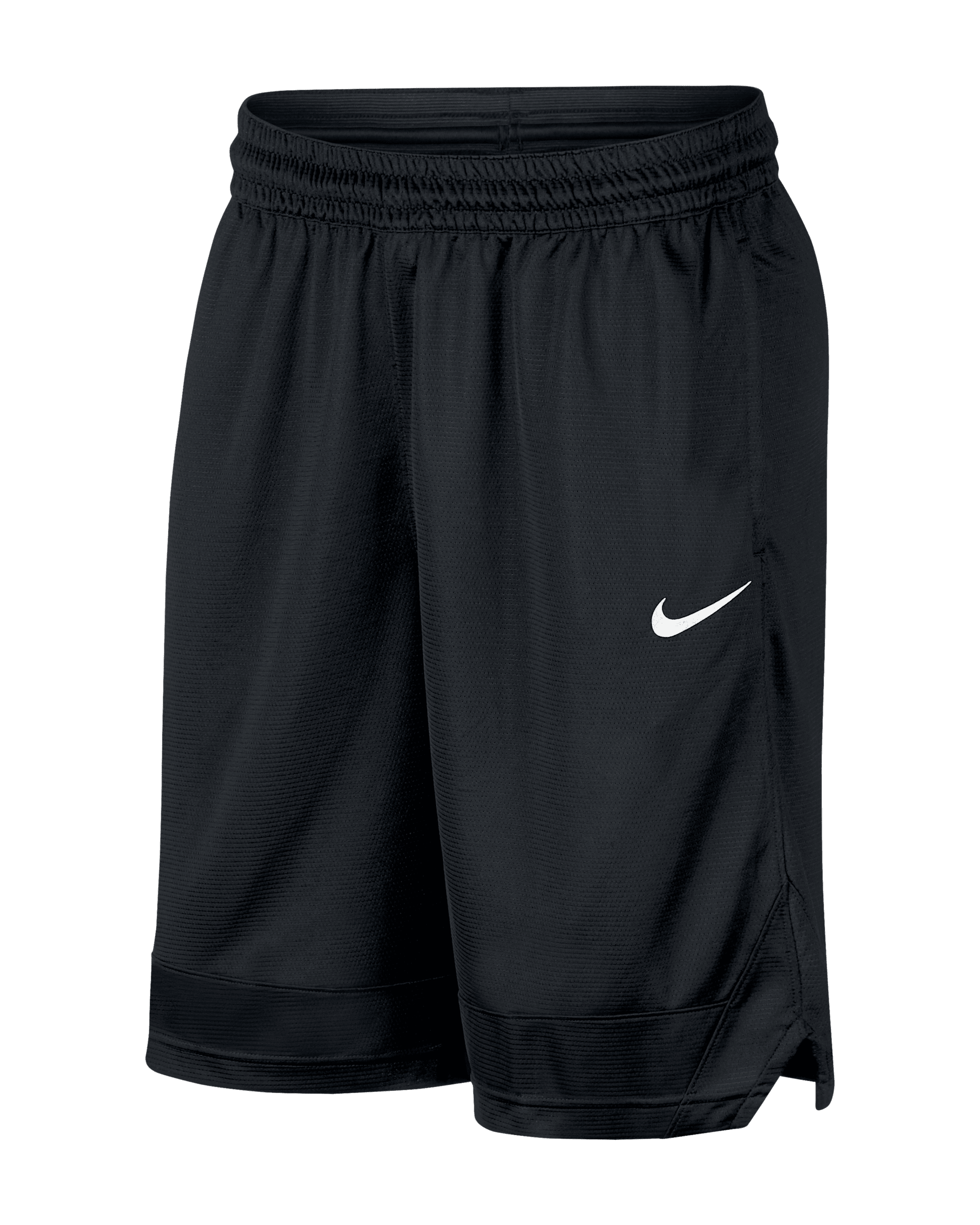 Shorts de básquetbol para hombre Nike Dri-FIT Icon - Negro/Negro/Blanco