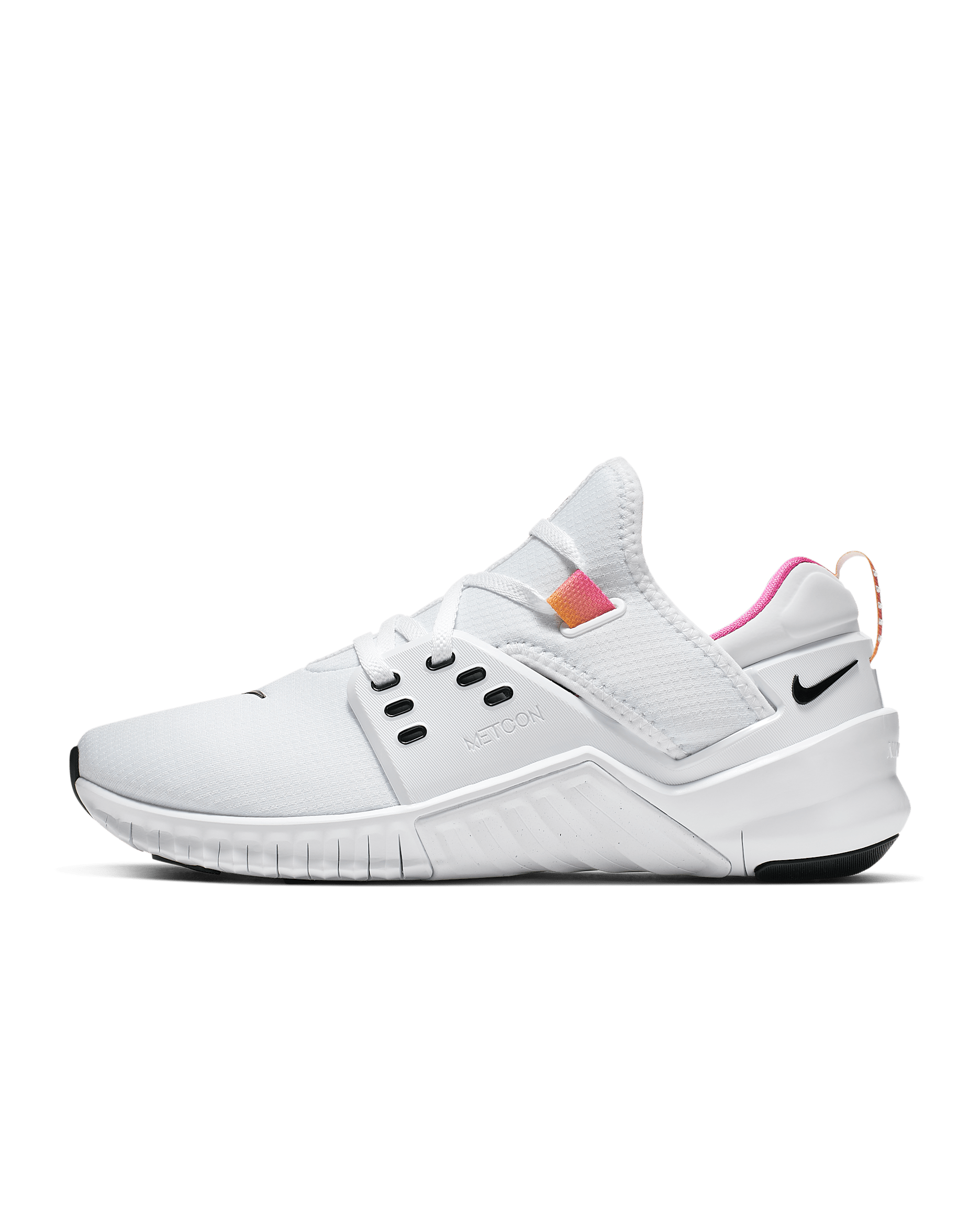 Nike Free X Metcon 2 Women's Training Shoe - White/Laser Fuchsia/Black
