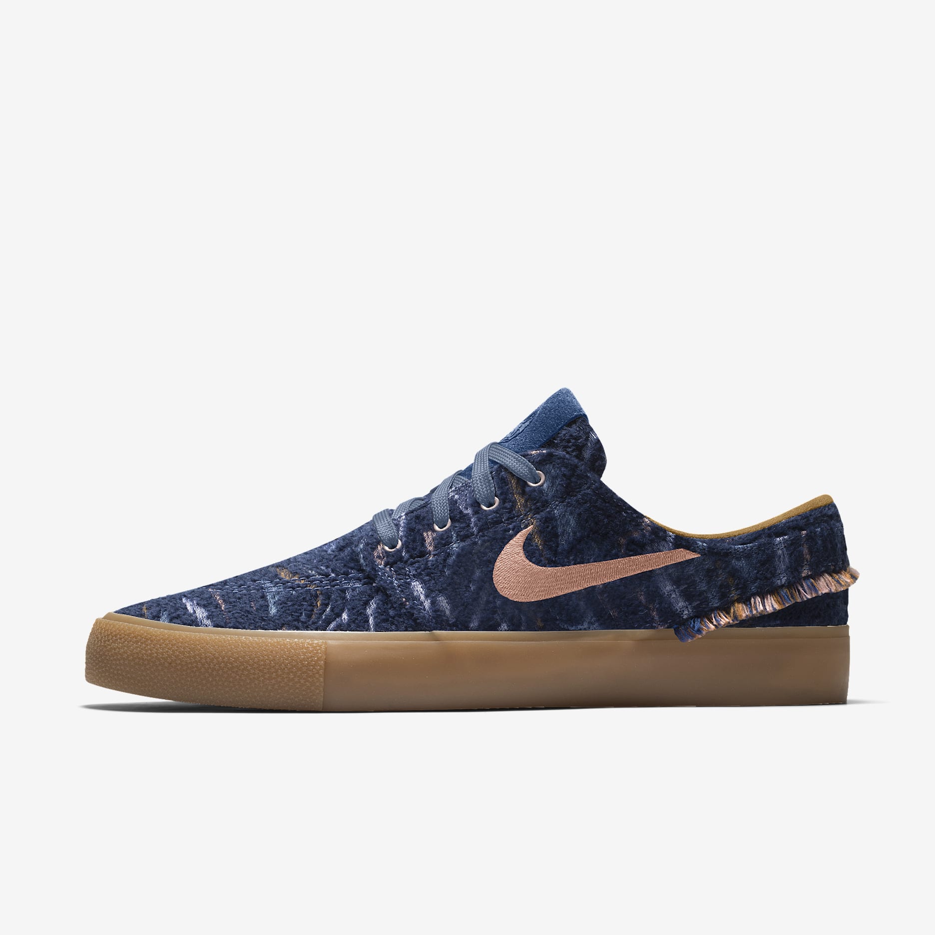 Nike Zoom Stefan Janoski Premium RM By You Custom Skate Shoe - Multi-Color/Multi-Color/Multi-Color