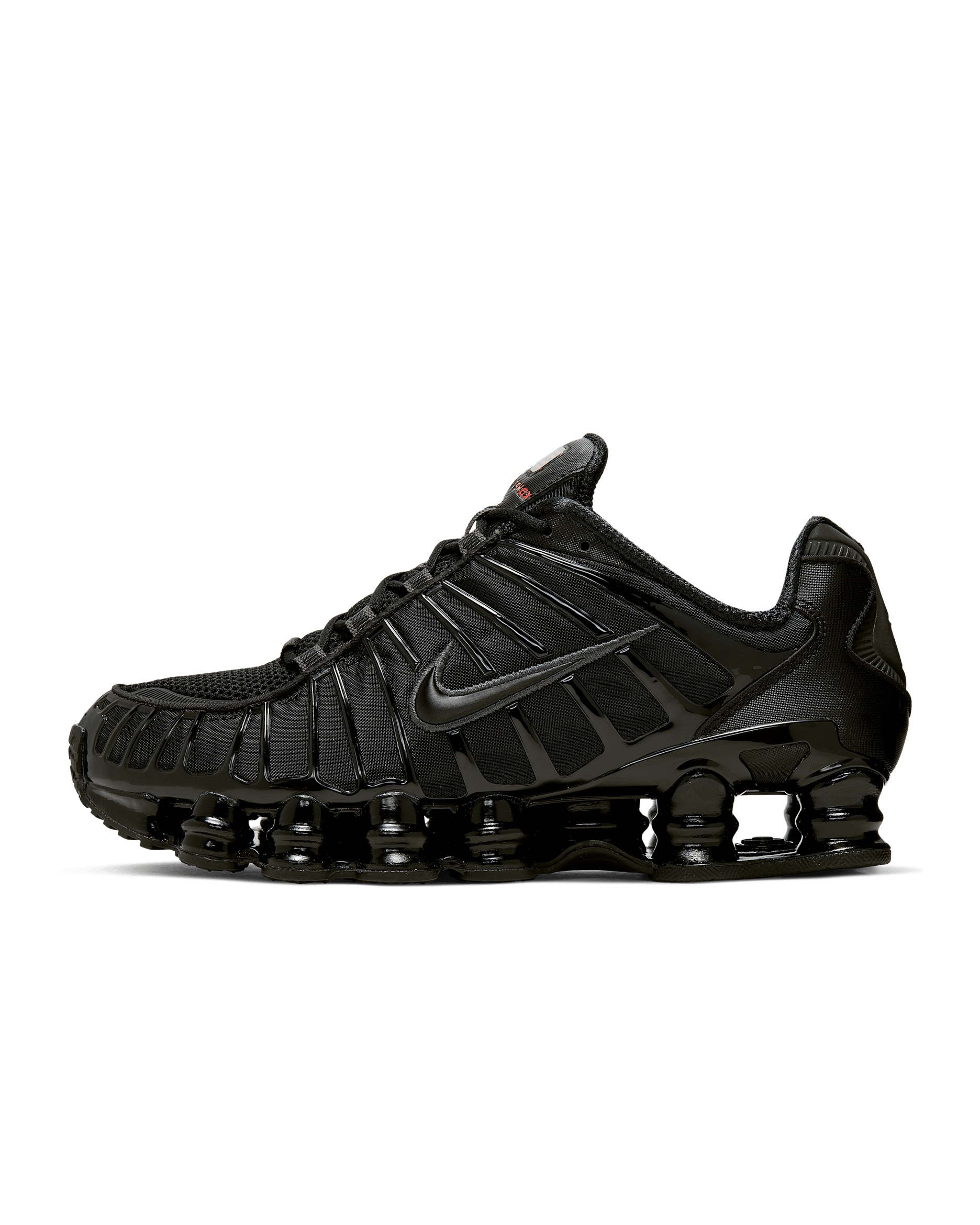 Nike Shox TL Men's Shoes - Black/Metallic Hematite/Max Orange/Black