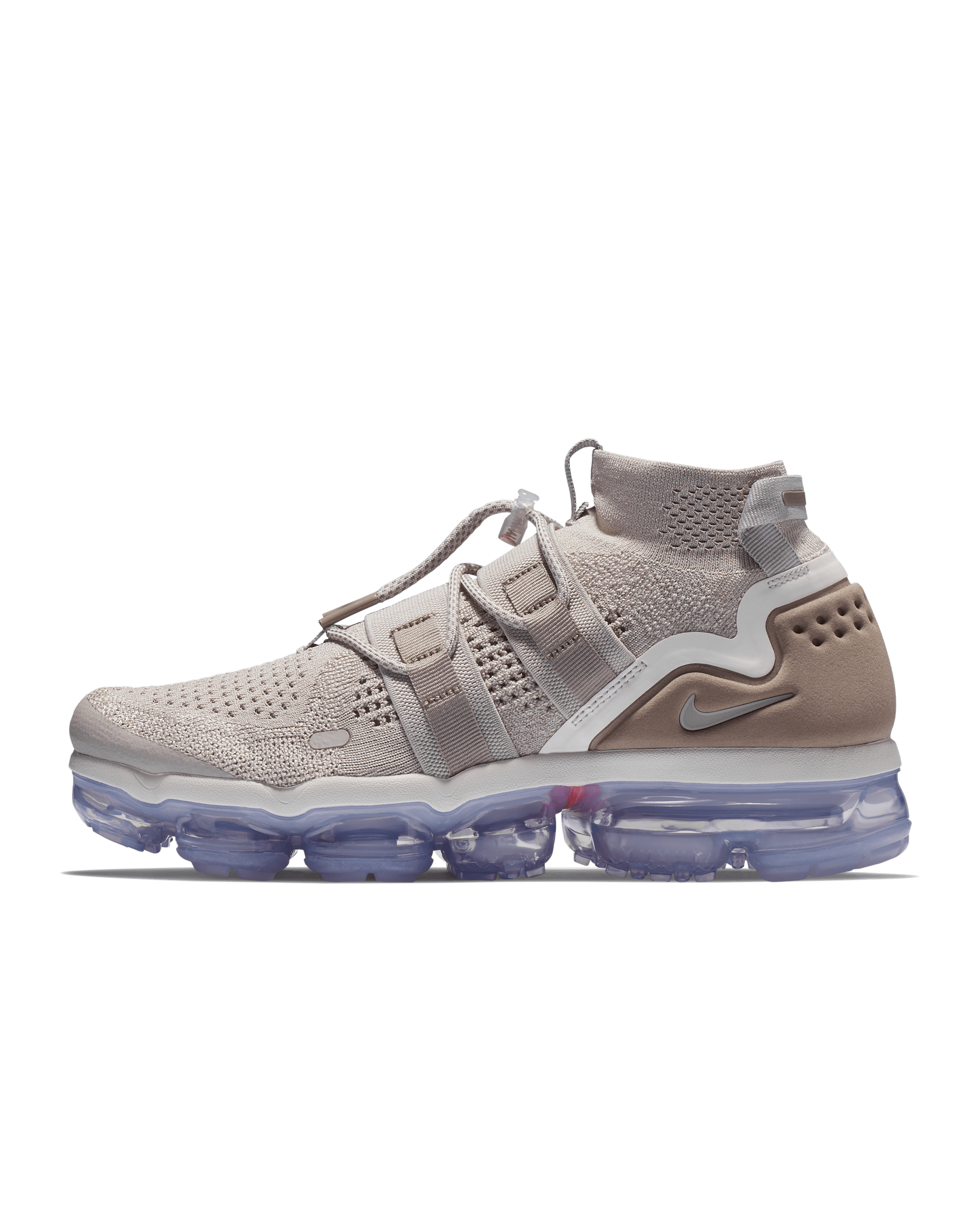 Nike Air VaporMax Flyknit Utility Shoe - Moon Particle/Persian Violet/Moon Particle