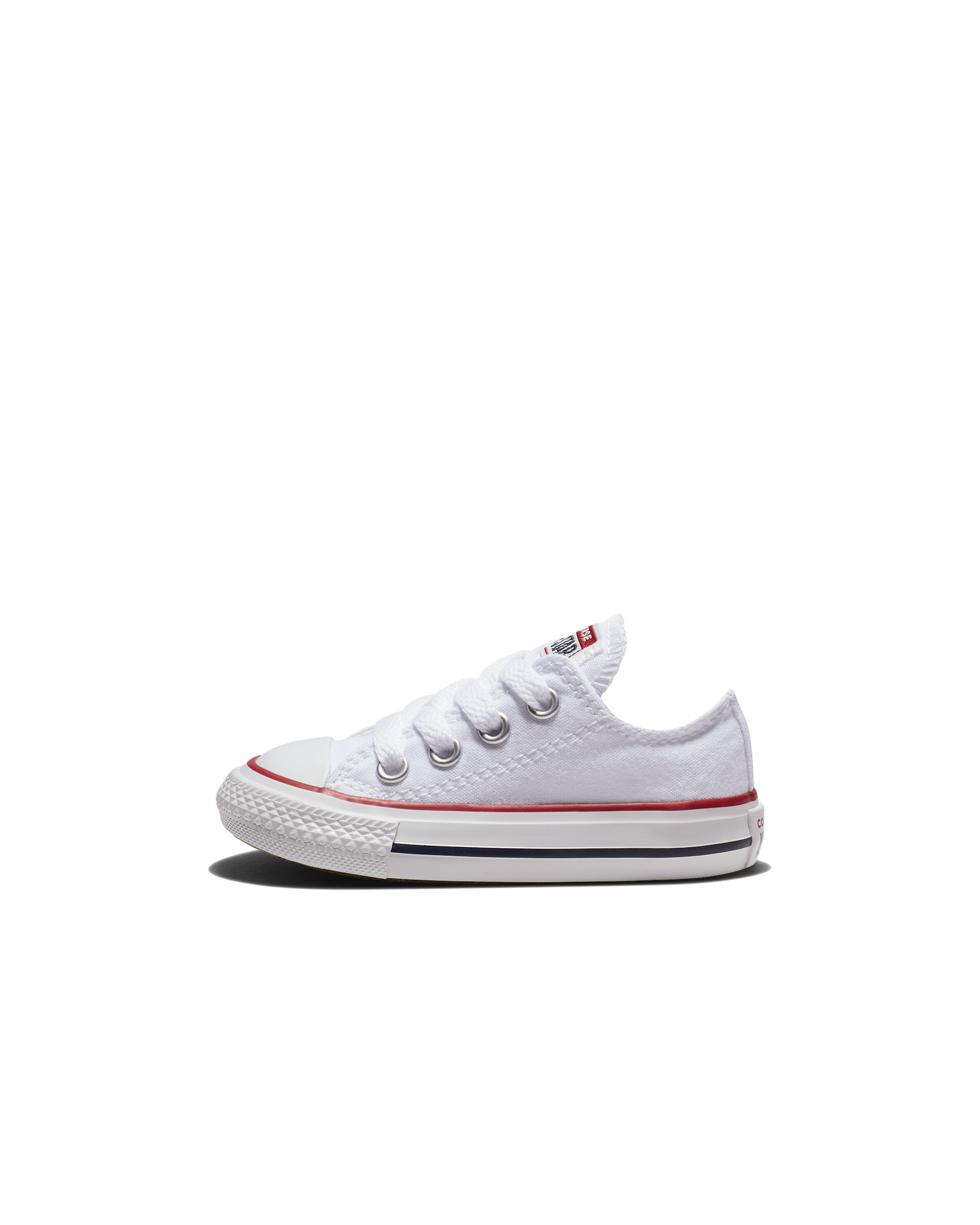 Calzado para bebé e infantil de perfil bajo Converse Chuck Taylor All Star (2c-10c) - Blanco