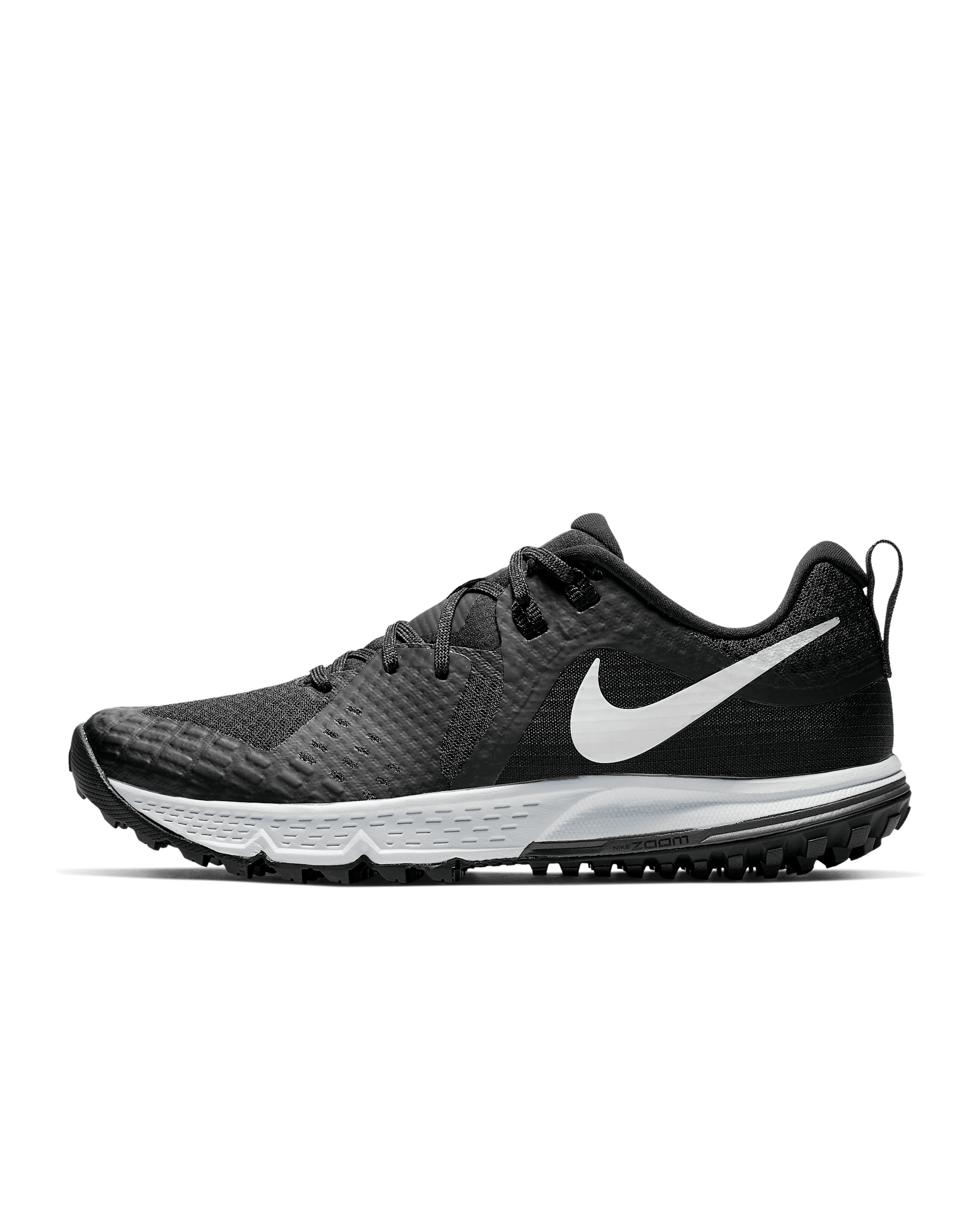 Nike Air Zoom Wildhorse 5 Women's Trail-Running Shoes - Black/Thunder Grey/Wolf Grey/Barely Grey