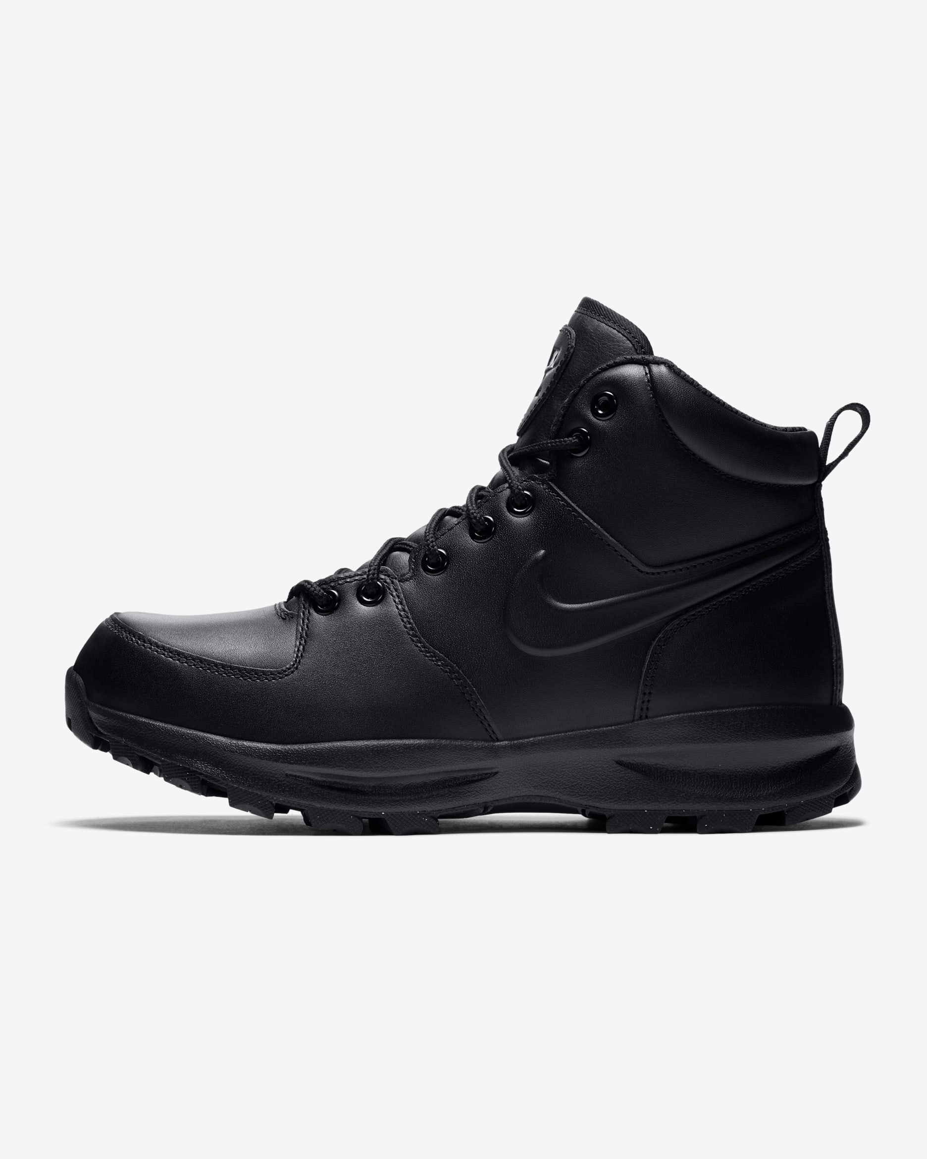 Nike Manoa Leather Men's Boot - Black/Black/Black