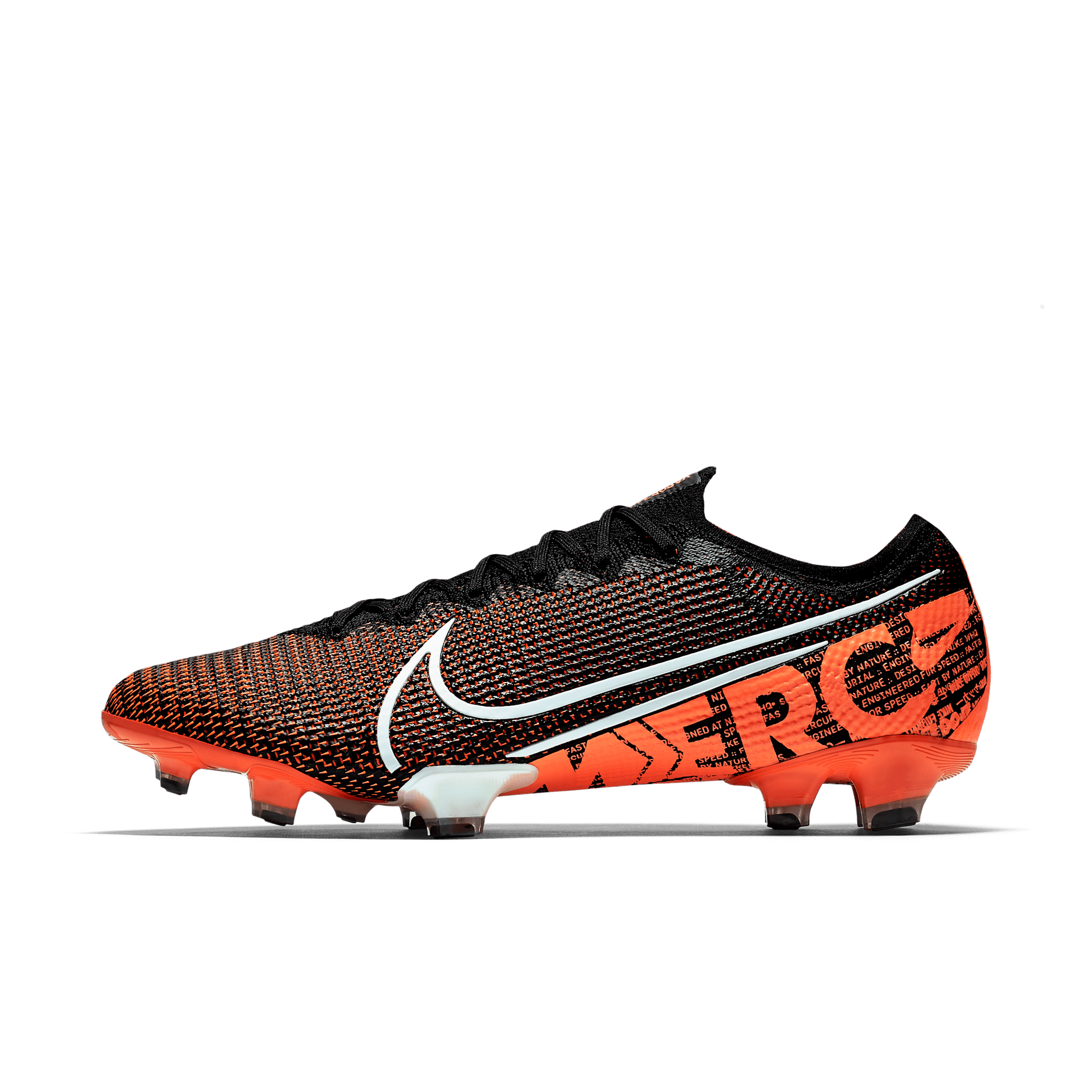 Nike Mercurial Vapor 13 Elite FG Firm-Ground Football Boot - Black/Hyper Crimson/White