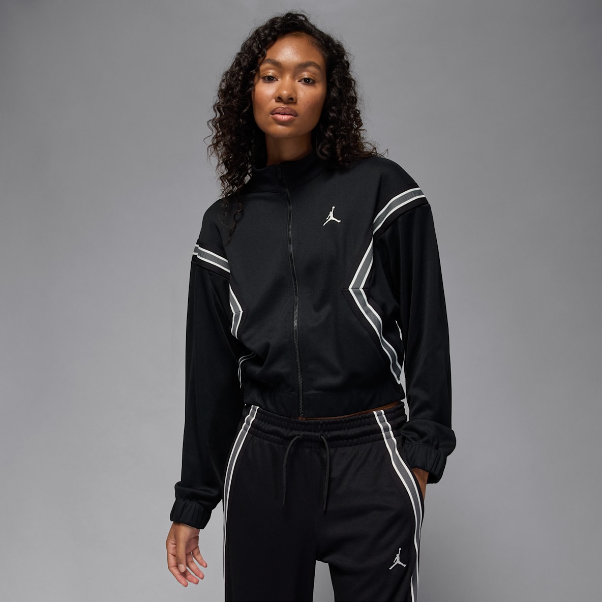 Jordan Brooklyn — Women's Full-Zip Track Jacket