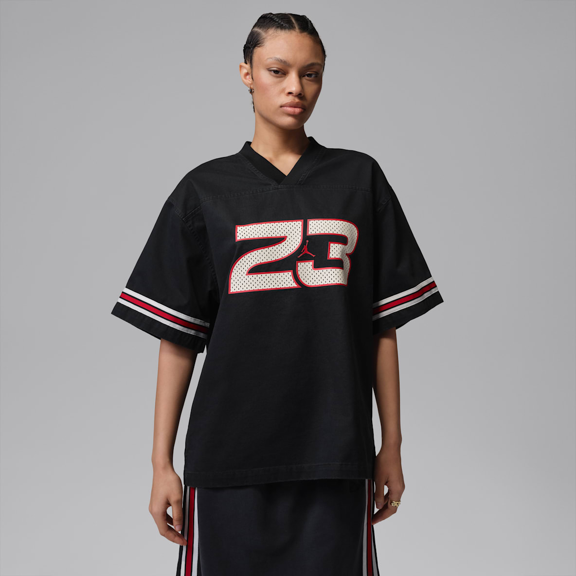 Jordan Flight — Women's Woven Jersey Top