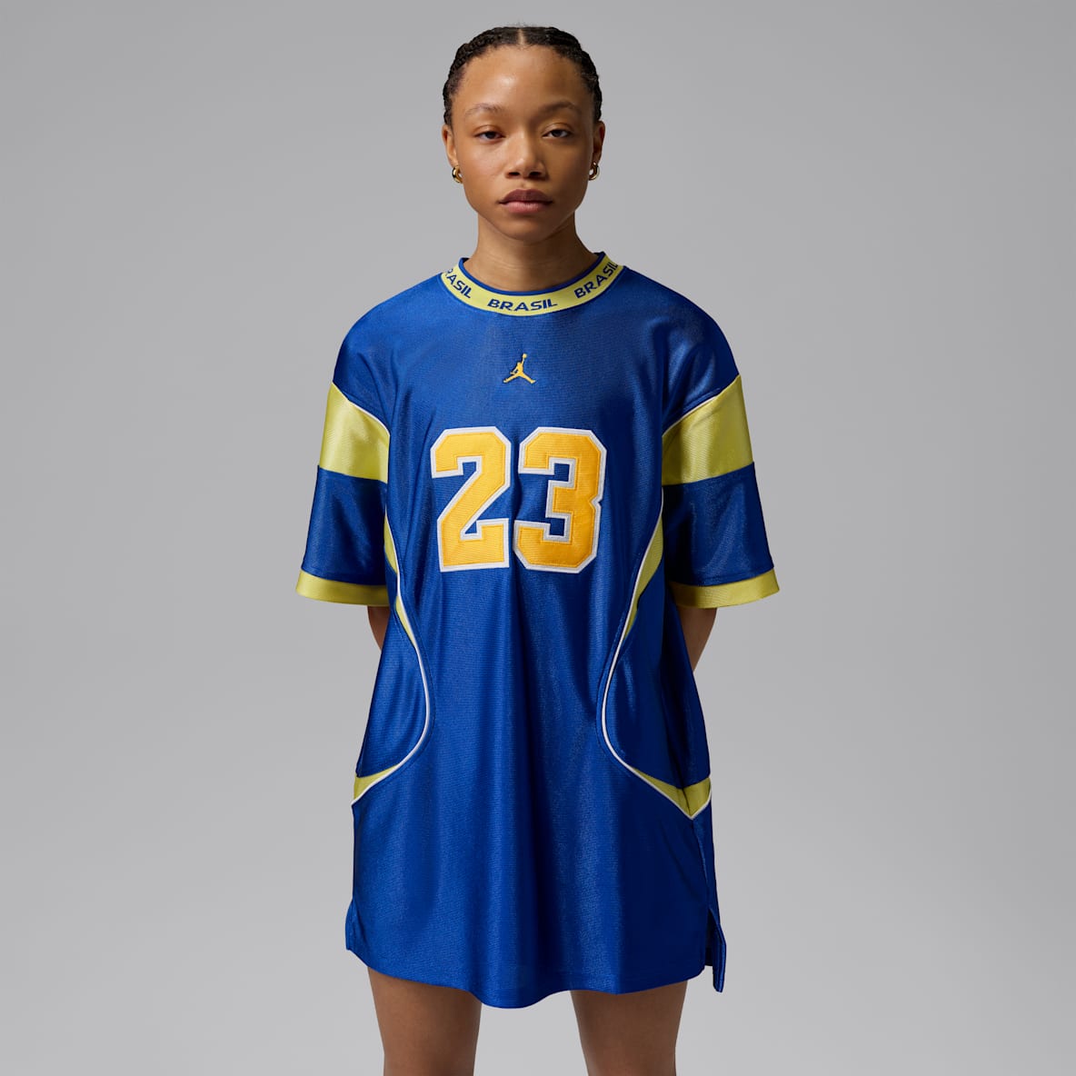 Jordan Brooklyn — Women's Brazil T-Shirt Dress