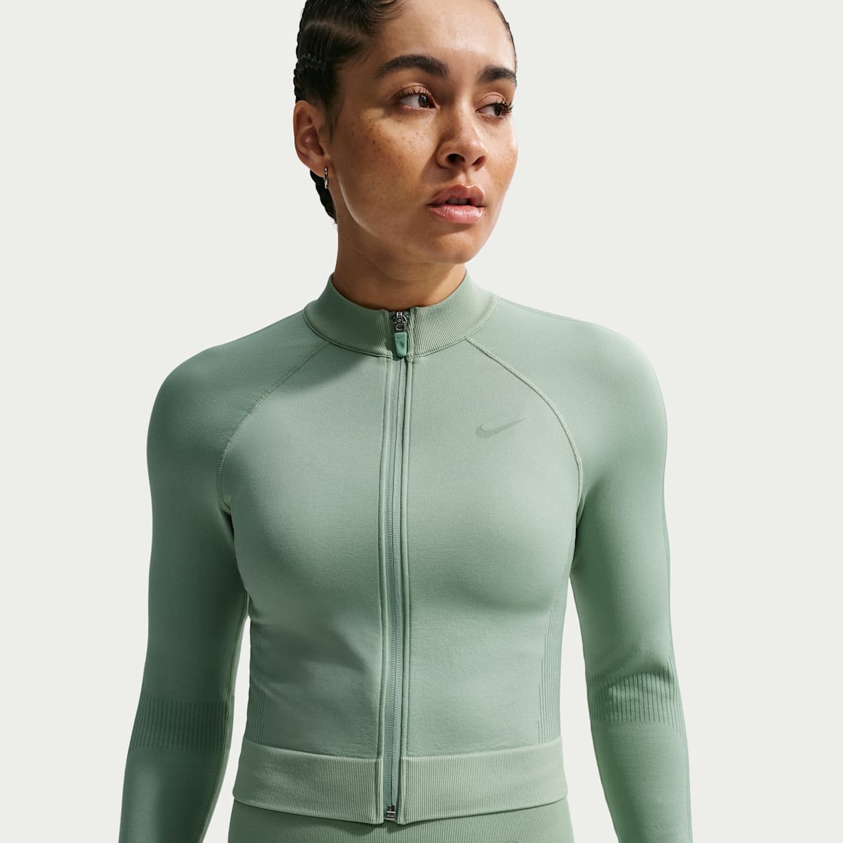 Nike Pro Seamless — Women's Full-Zip Training Top
