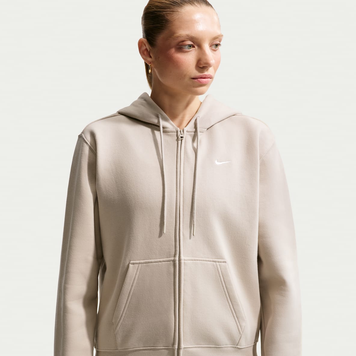 Nike Studio Fleece Medium Weight — Women's Full-Zip Hoodie