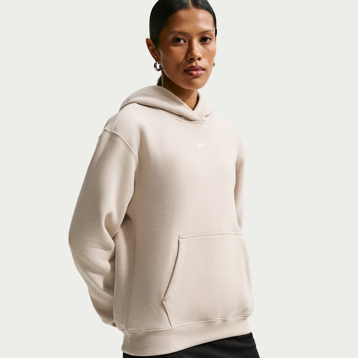 Nike Studio Fleece Medium Weight — Women's Pullover Hoodie