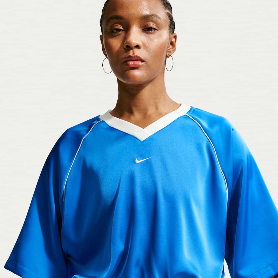 Nike Sportswear — Women's Oversized Satin Top