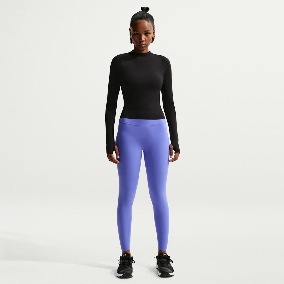 Nike Zenvy — Women's High-Waisted 7/8 Leggings with No Front Seam