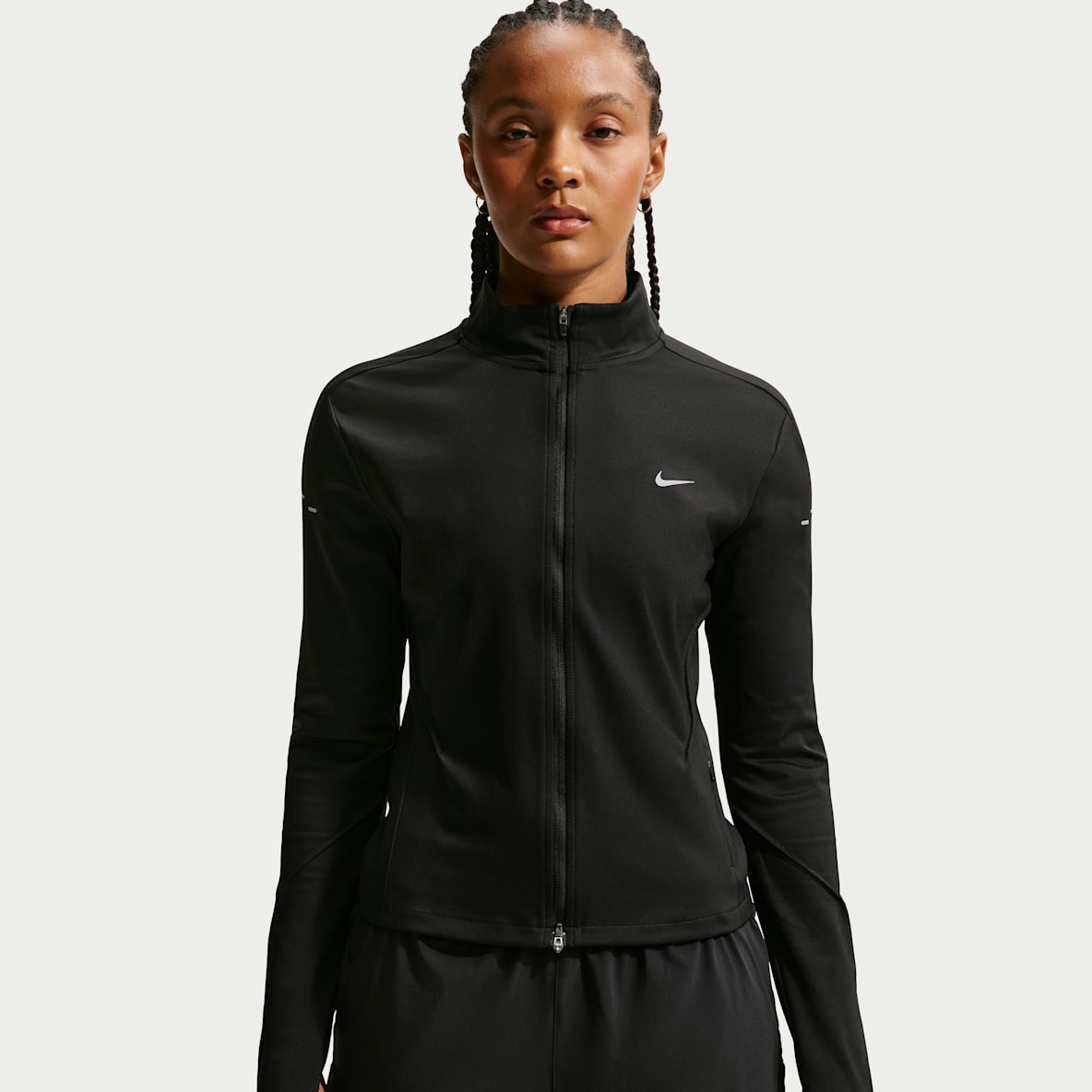 Nike Swift — Women's Dri-FIT Full-Zip Mid-Layer Running Top