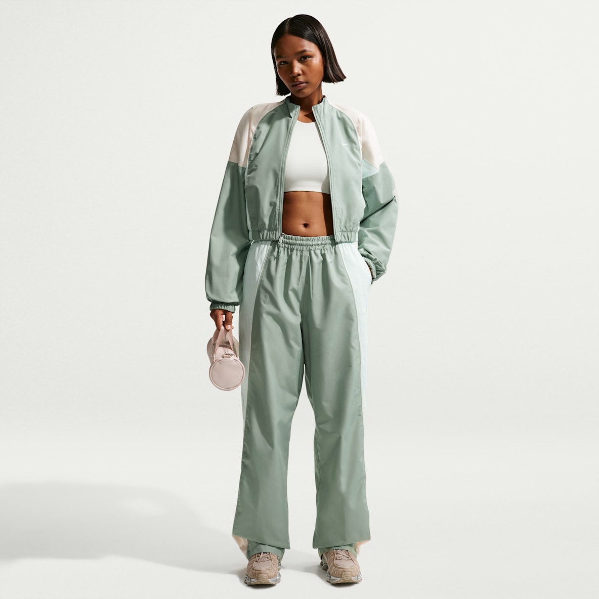 Nike Sportswear — Women's Oversized Mid-Rise Tracksuit Bottoms