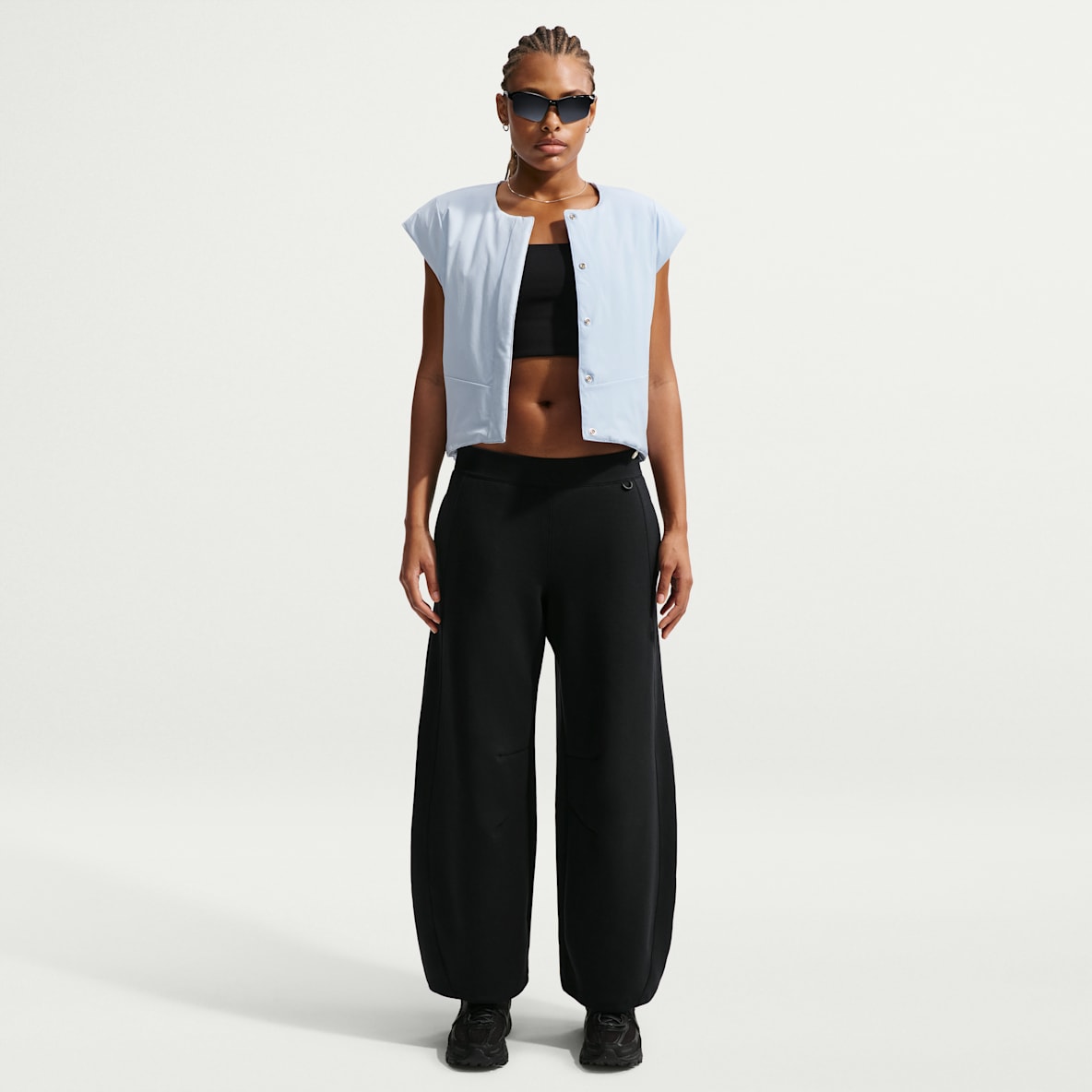 Nike 24.7 ImpossiblySoft — Women's High-Waisted Wide-Leg Trousers