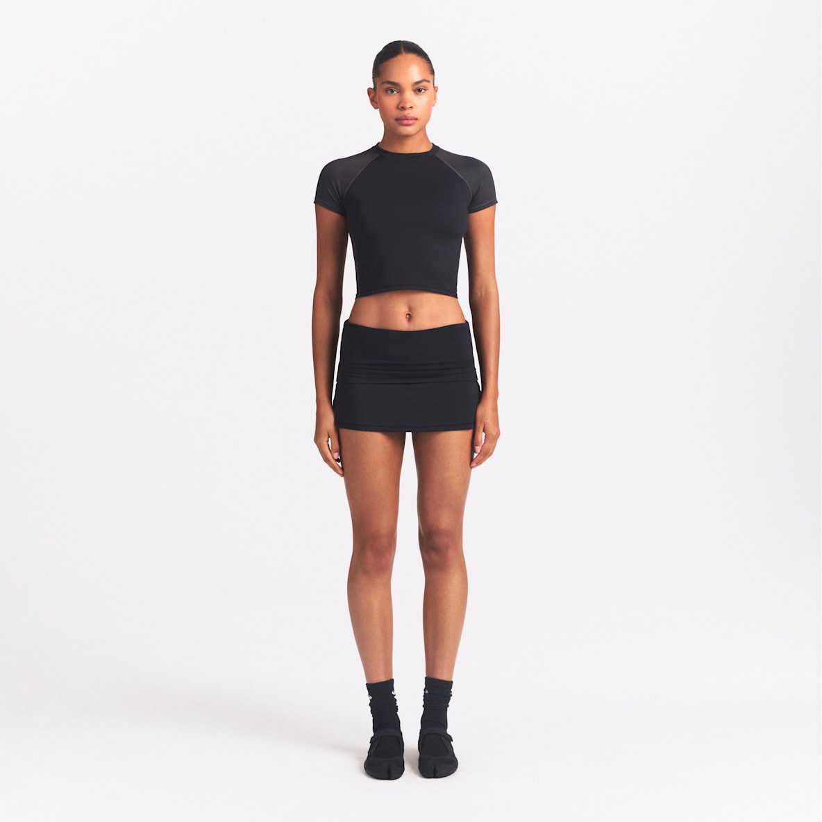 NikeSKIMS Airy — Women's Fold-Over Waistband Skort