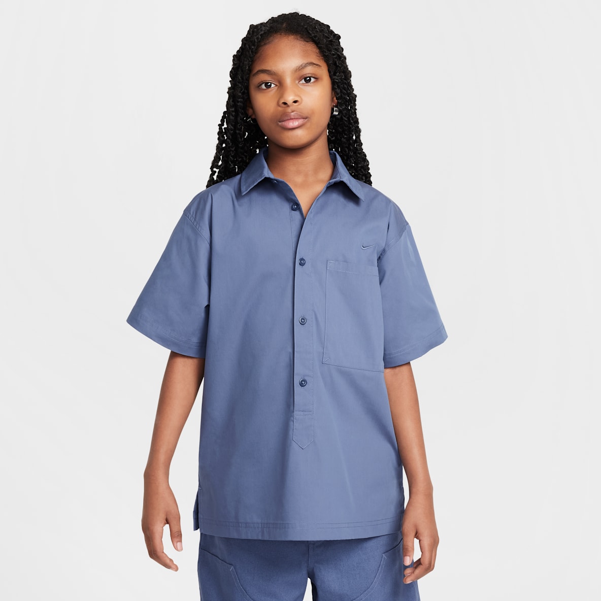 Nike Sportswear Metro Ground Nike Sportswear Metro Ground Older Kids' Short-Sleeve Top