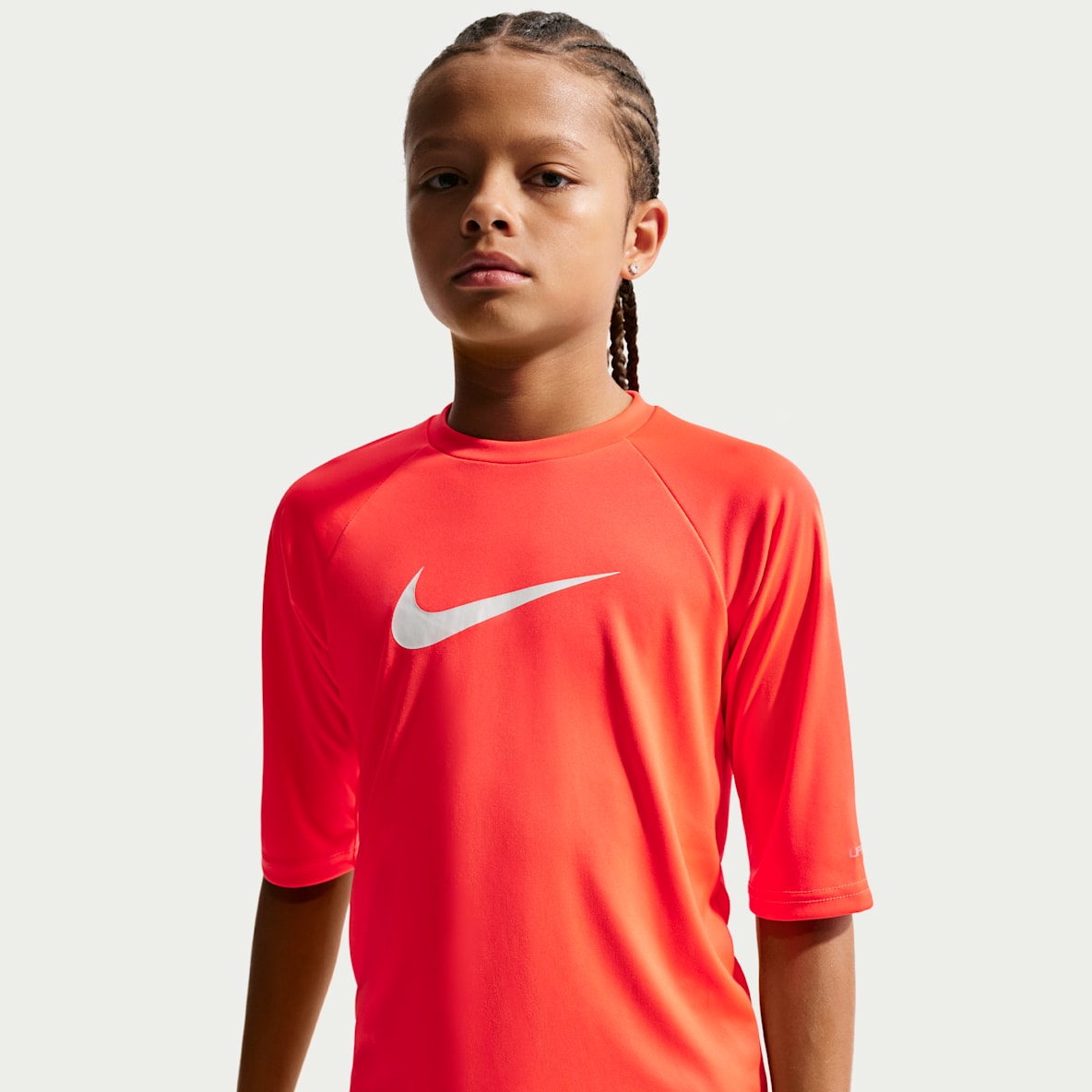 나이키 스윔 하이드로가드 에센셜 주니어(남아) 드라이 핏 UV 반팔 탑