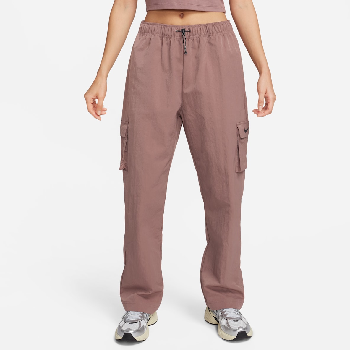 ナイキ スポーツウェア エッセンシャル ウィメンズ ハイライズ ウーブン カーゴ パンツ