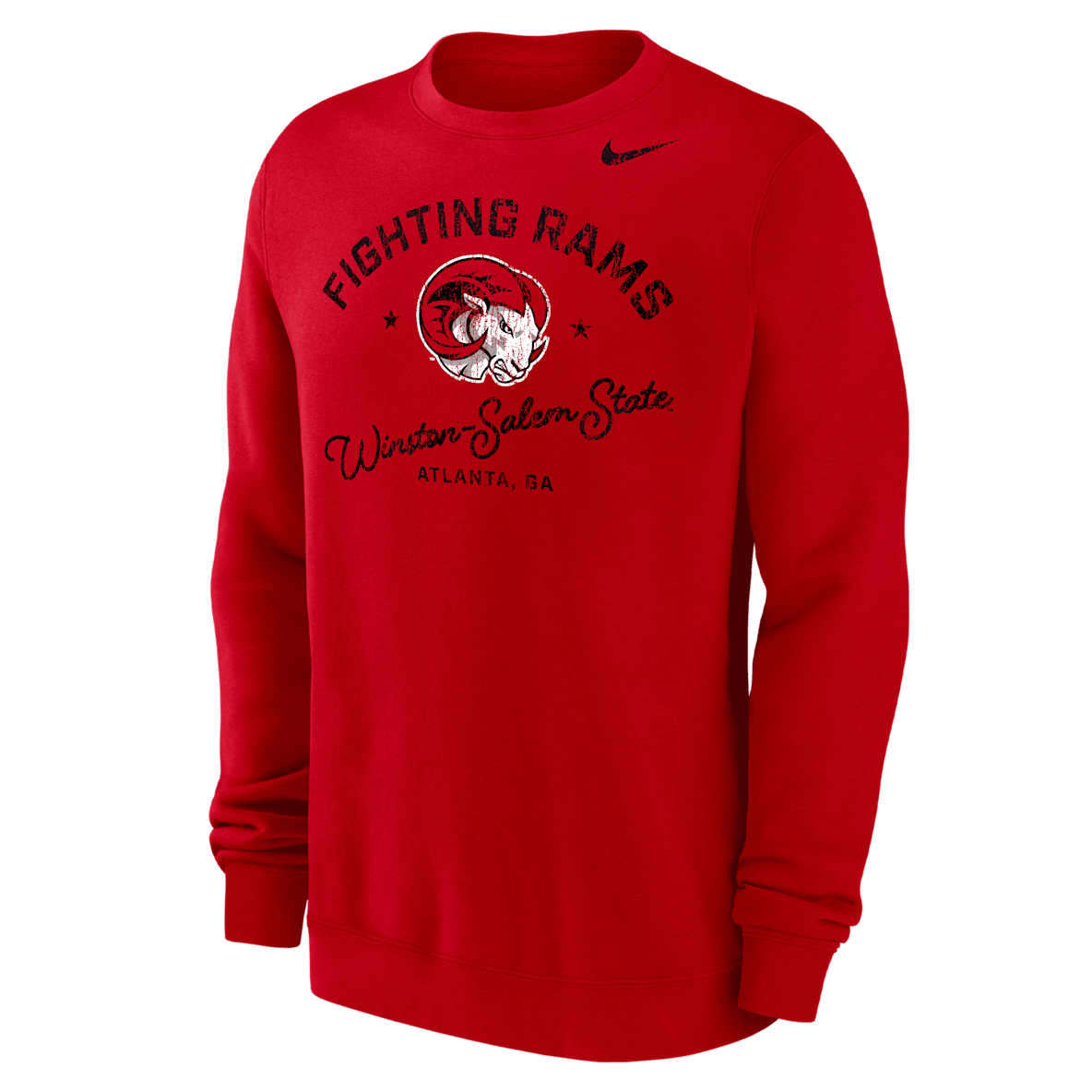 Nike Club Fleece College (Winston-Salem State) Nike Club Fleece College (Winston-Salem State) Men’s Crew-Neck Sweatshirt