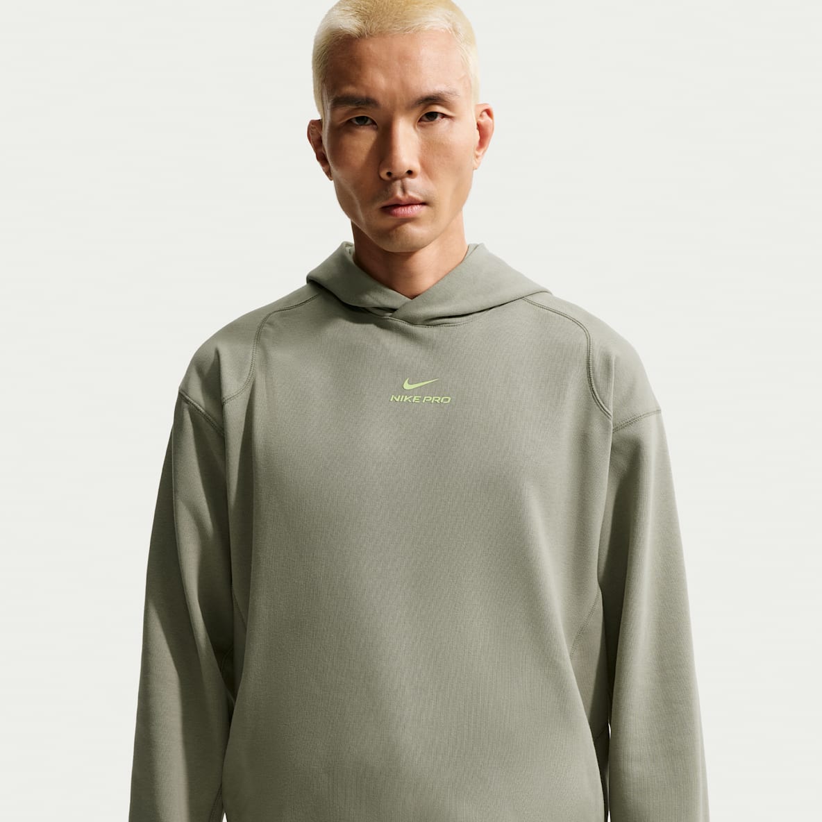 Nike Pro Dri-FIT mellomlagshettegenser for trening til herre