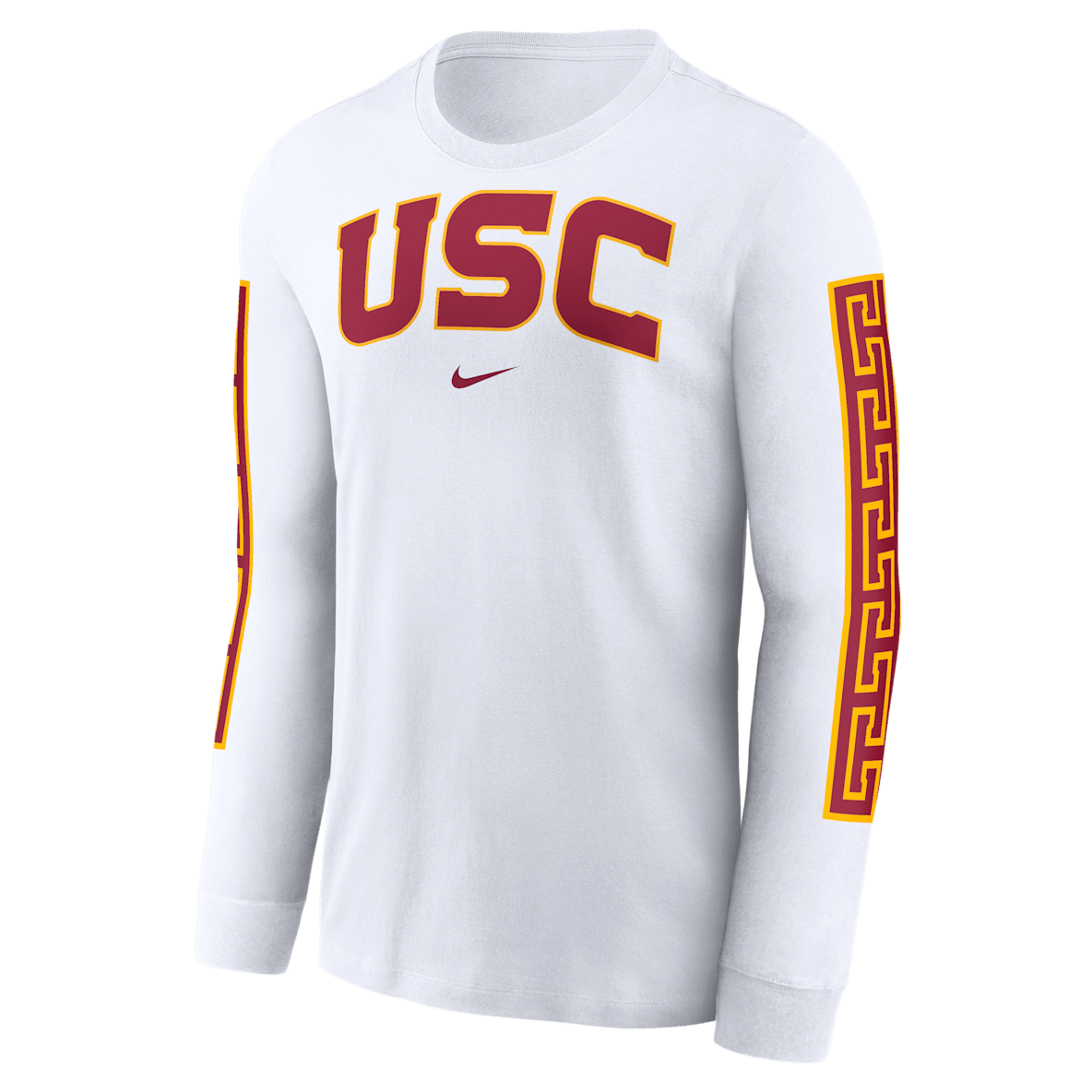 USC Trojans Local Spirit Slogan USC Trojans Local Spirit Slogan Men's Nike College Long-Sleeve T-Shirt