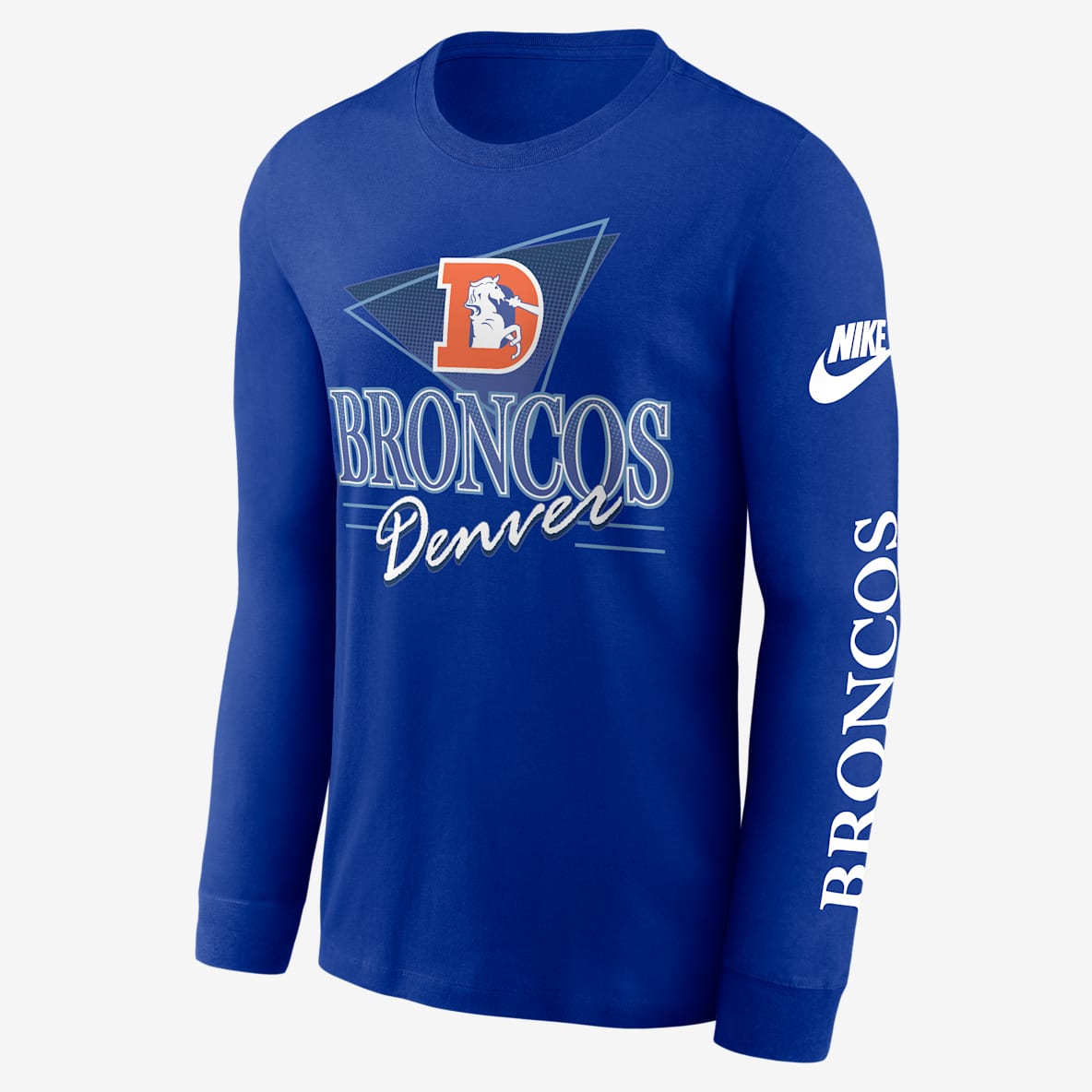Denver Broncos Rewind Denver Broncos Rewind Men's Nike NFL Long-Sleeve T-Shirt