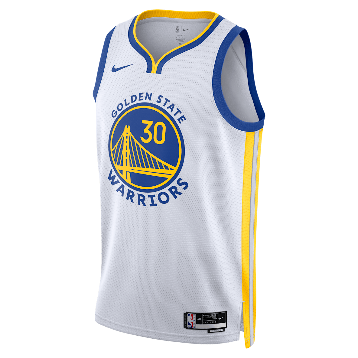Golden State Warriors Association Edition Golden State Warriors Association Edition Nike Dri-FIT NBA Swingman Jersey för män