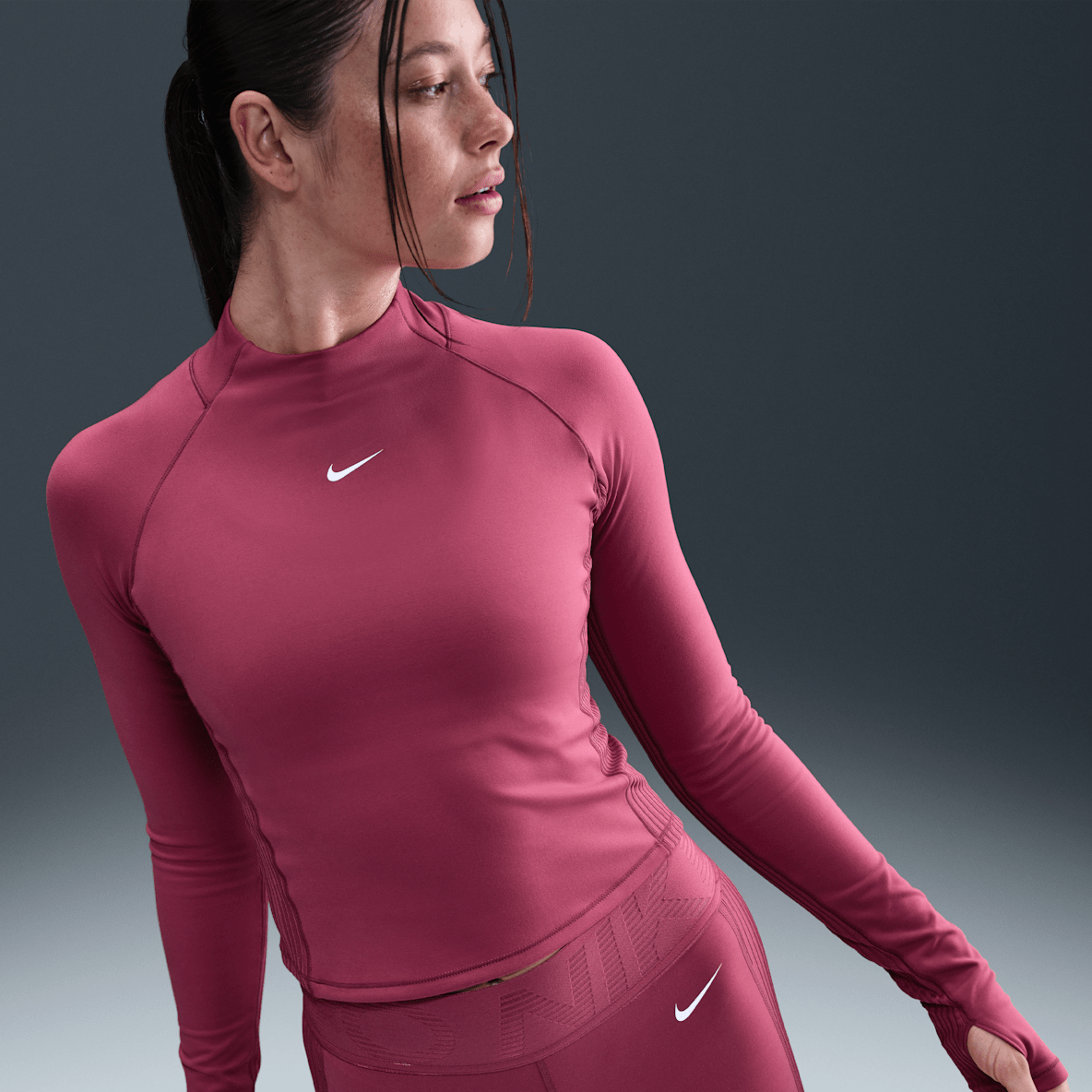 Nike Pro Nike Pro Dri-FIT Longsleeve-Oberteil für Damen