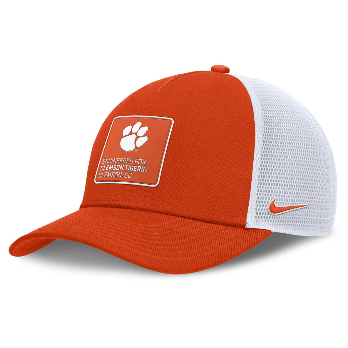 Clemson On-Field Rise Engineered Clemson On-Field Rise Engineered Men's Nike College Trucker Adjustable Hat
