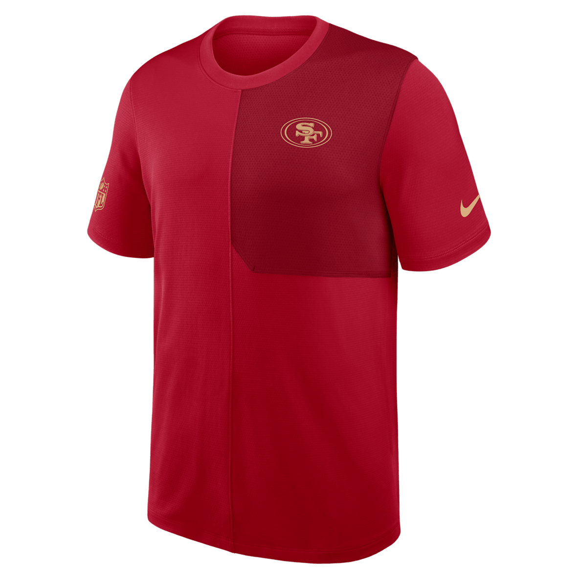 San Francisco 49ers Sideline Coach San Francisco 49ers Sideline Coach Men's Nike Dri-FIT NFL Top
