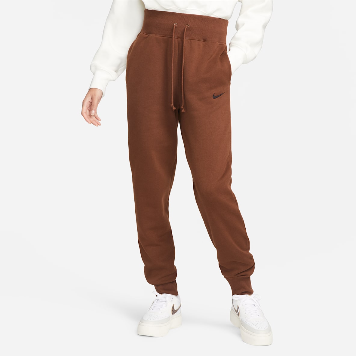 Nike Sportswear Phoenix Fleece Joggers de tiro alto para mujer