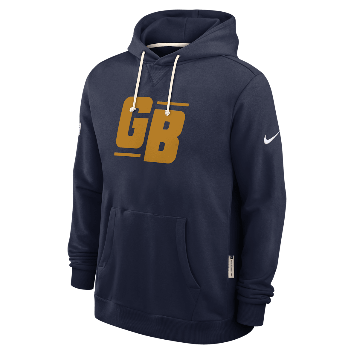 Green Bay Packers Alt Offensive Set Play Sideline Green Bay Packers Alt Offensive Set Play Sideline Men's Nike Dri-FIT NFL Pullover Hoodie