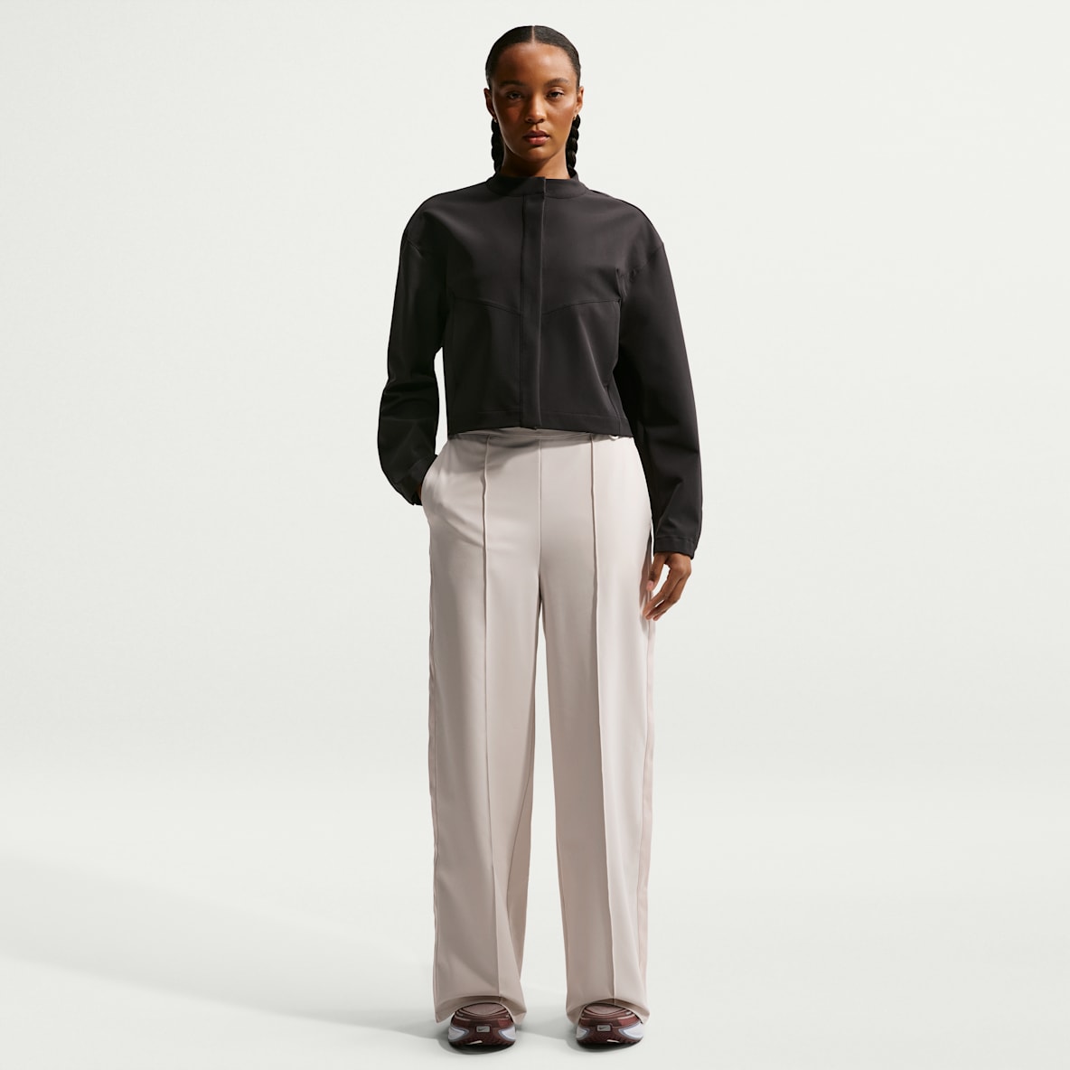 Nike 24.7 PerfectStretch Women's Dri-FIT High-Waisted Loose Tearaway Trousers