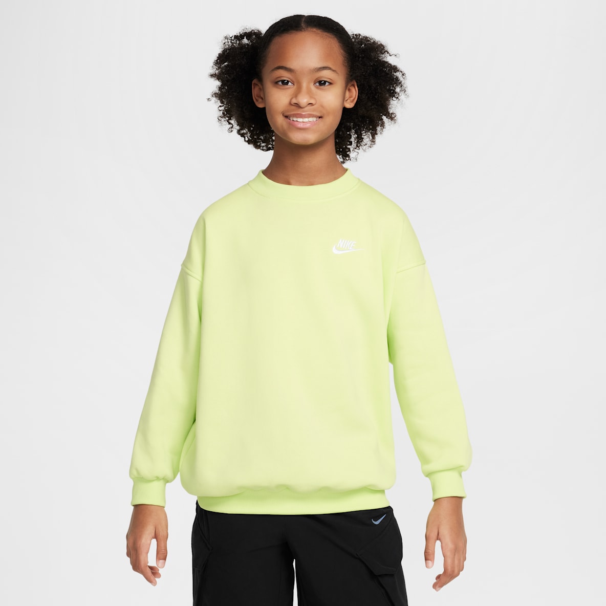 Nike Sportswear Club Fleece Big Kids' Oversized Sweatshirt