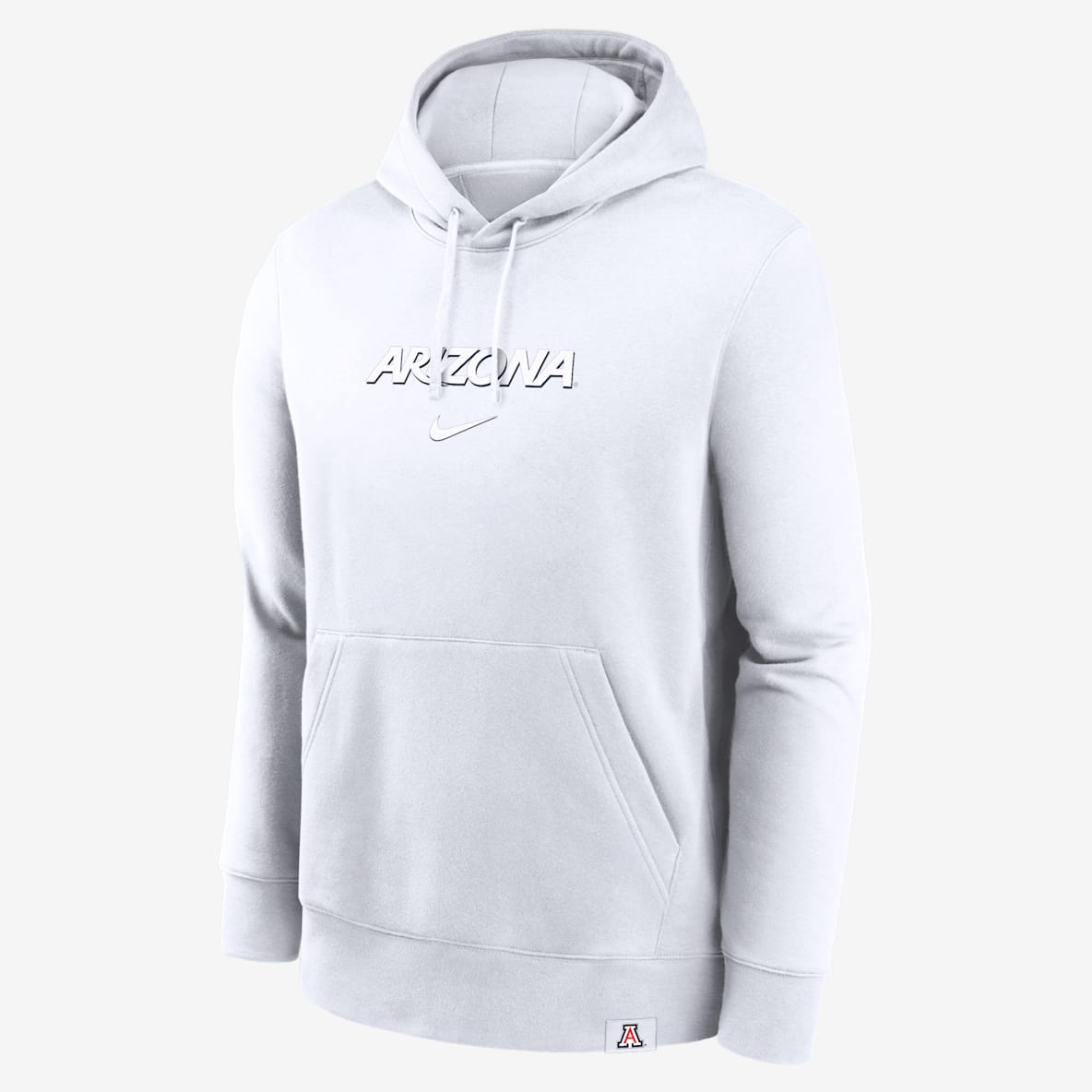 Arizona Wildcats Statement Wordmark Lockup Heavyweight Arizona Wildcats Statement Wordmark Lockup Heavyweight Men's Nike College Pullover Hoodie