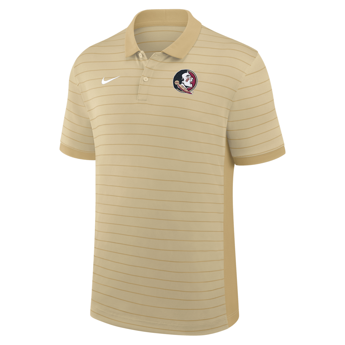 Florida State Sideline Victory Stripe Florida State Sideline Victory Stripe Men's Nike Dri-FIT College Polo