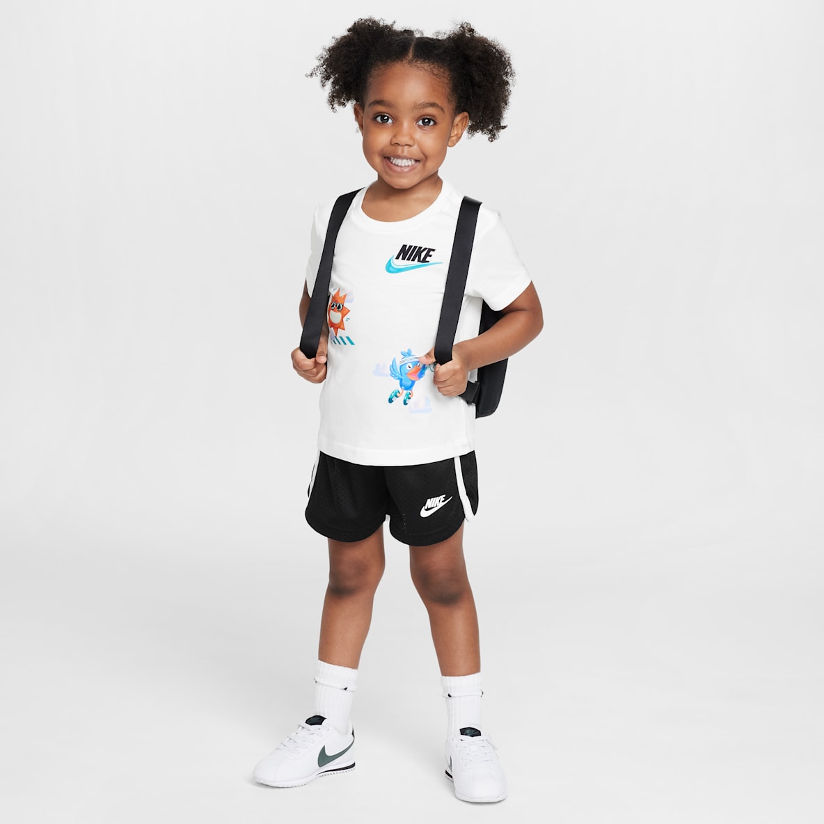 Nike Conjunto de shorts de 2 piezas Dri-FIT Just Believe infantil